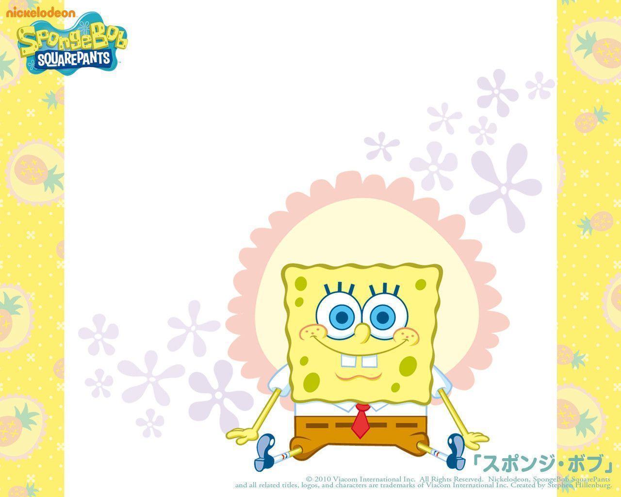 Soft SpongeBob Squarepants Wallpaper