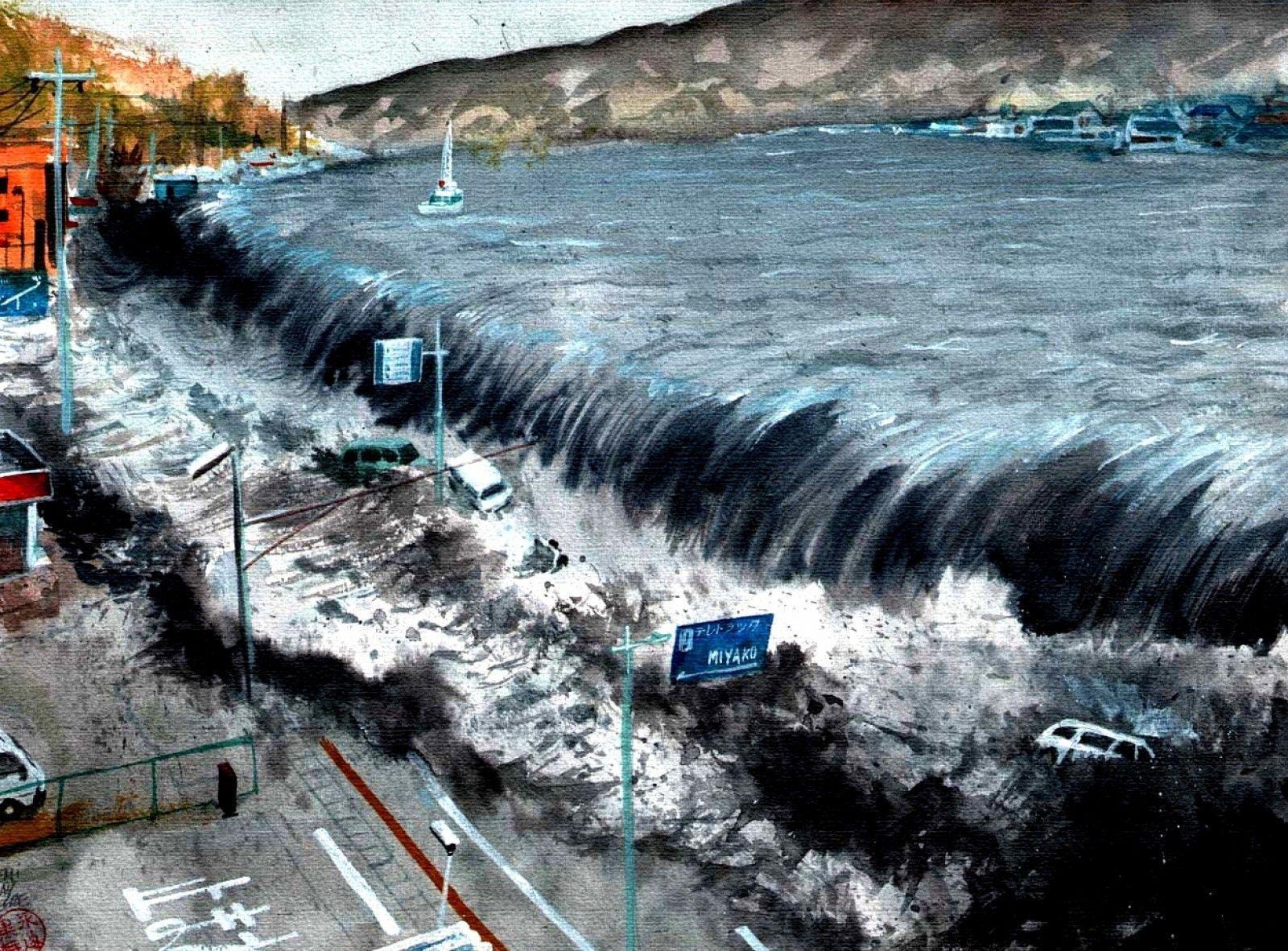 Tsunami Picture HD Wallpaper 4
