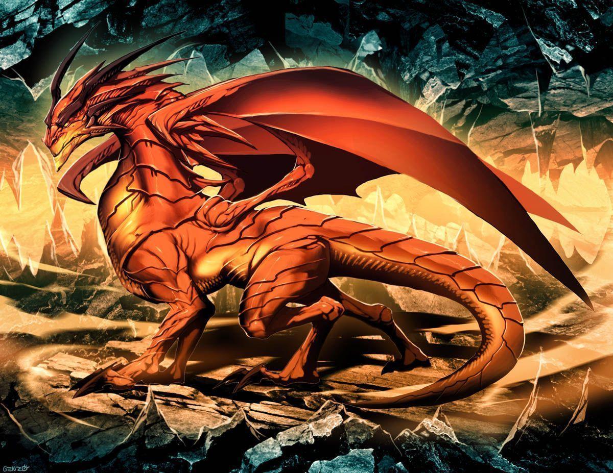 Red Dragon Wallpaper 3D. coolstyle wallpaper