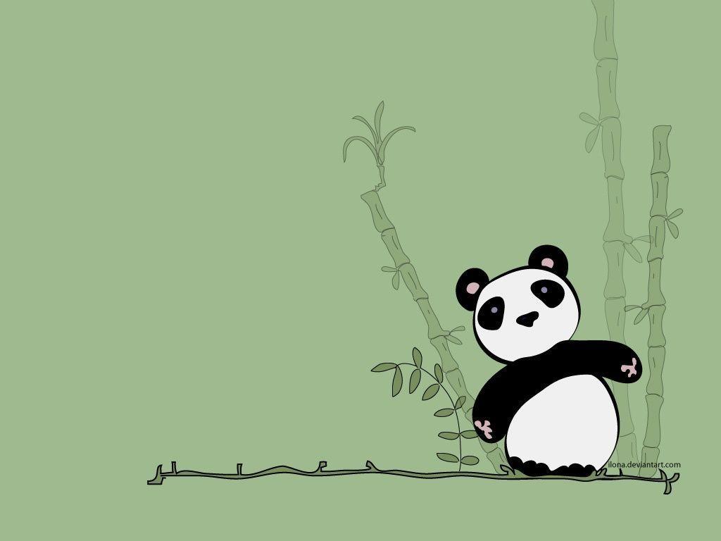 Vehicles For > Baby Panda Cartoon Wallpaper