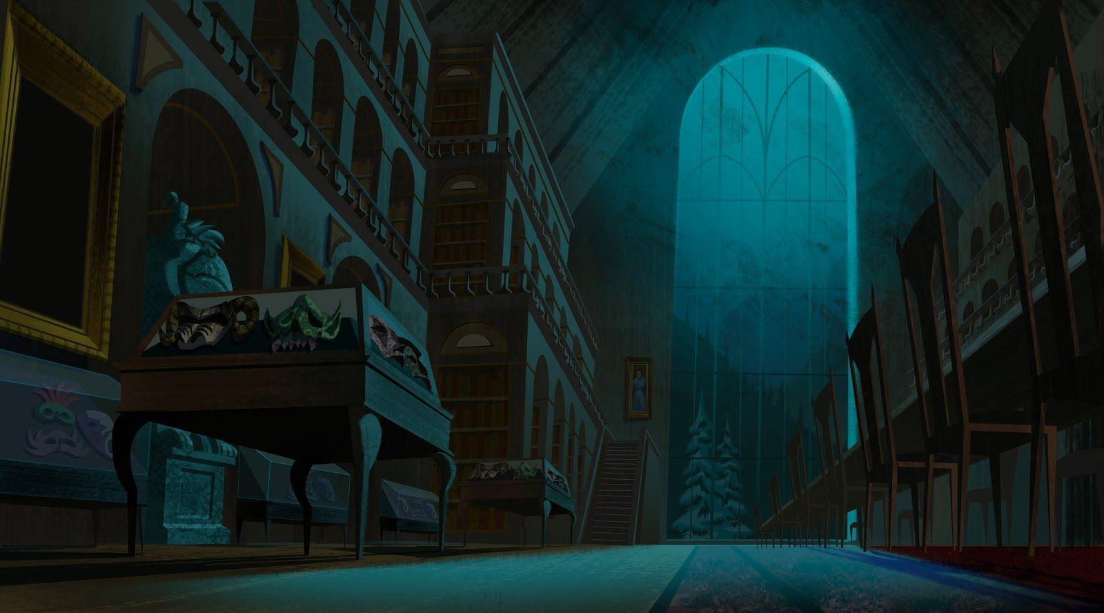 Shawn McKelvey Studio: Background paintings for ScoobyDoo Mystery Inc