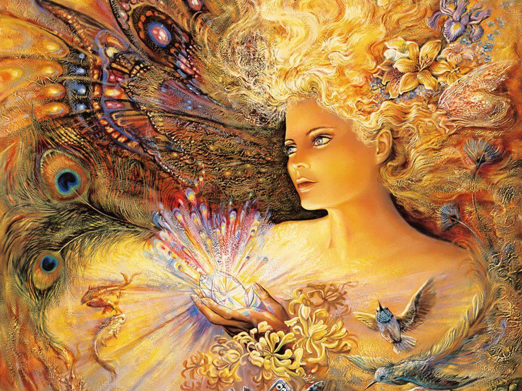 Mystical Fantasy Paintings of Josephine Wall 1024x768 NO.9 Desktop