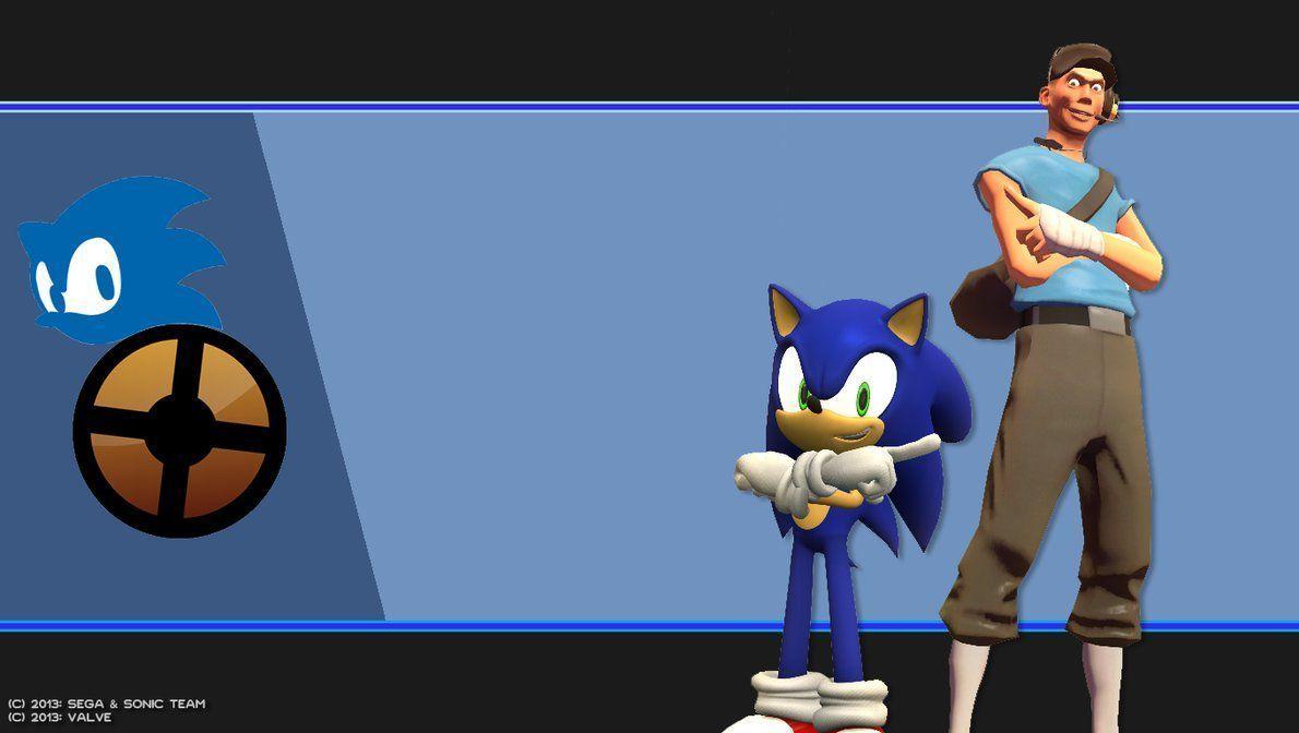 Sonic/TF2 Wallpapers.