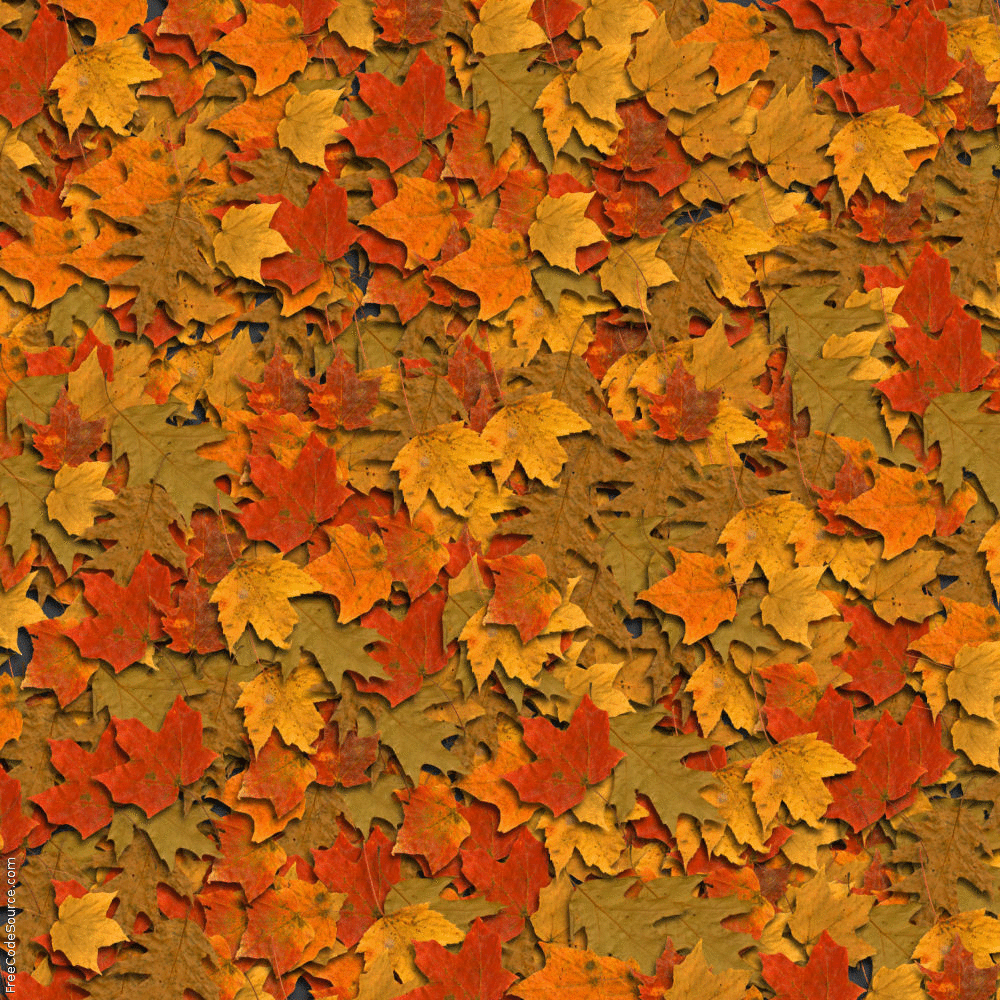 Fall Leaves Formspring Background, Fall Leaves Formspring Layouts