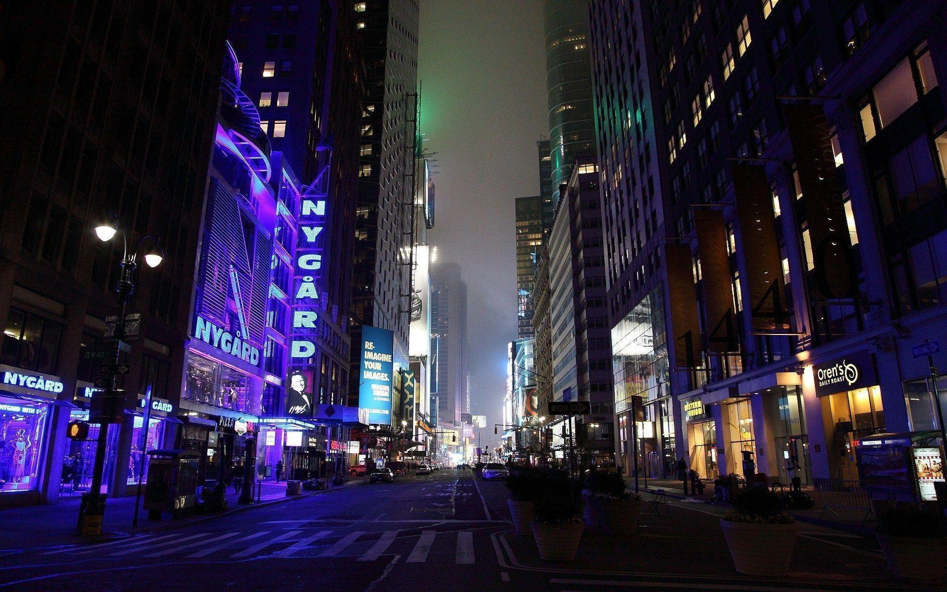 New York City Night View Wallpaper HDhotos