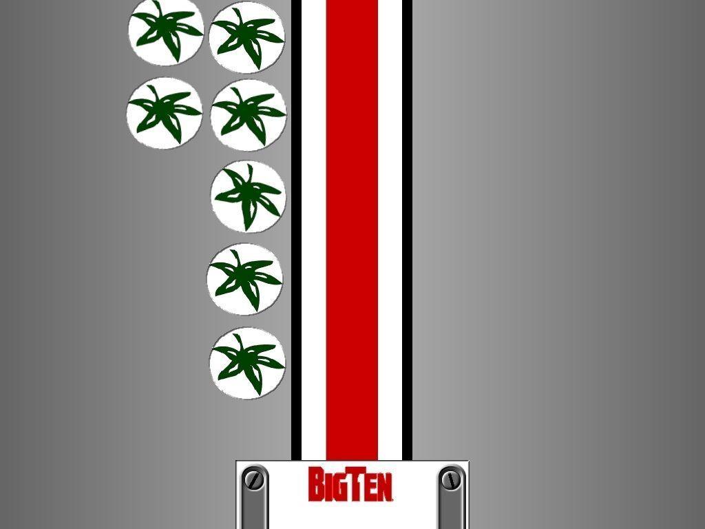 Buckeye Helmet Stripe, Desktop and mobile wallpaper