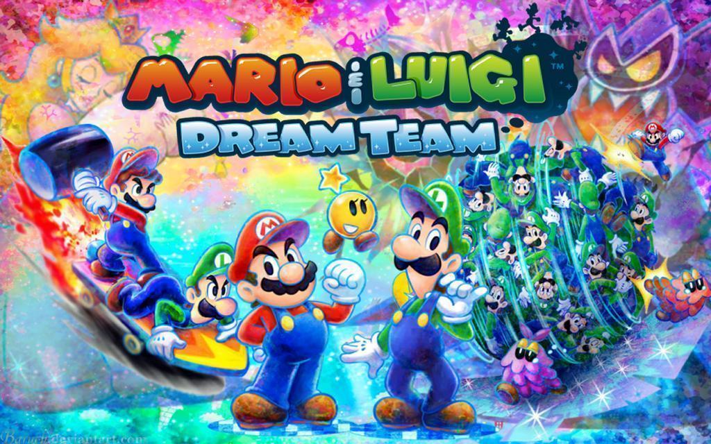 Mario and Luigi: Dream Team Wallpaper 1440x900 (2)