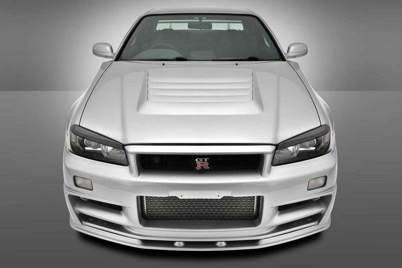 Nissan Skyline R34 GTR Front View Wallpapers