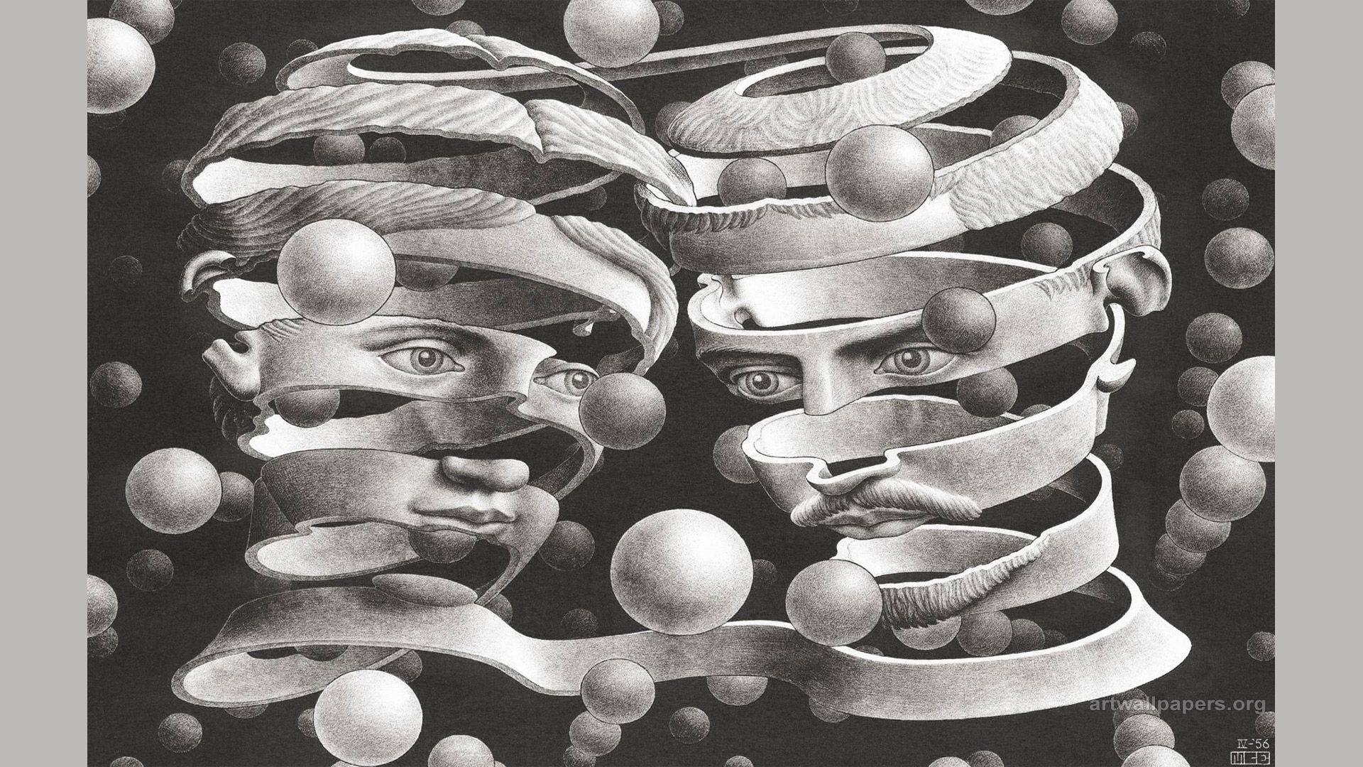 M. C. Escher Wallpaper, Art, Picture, Desktop, Background