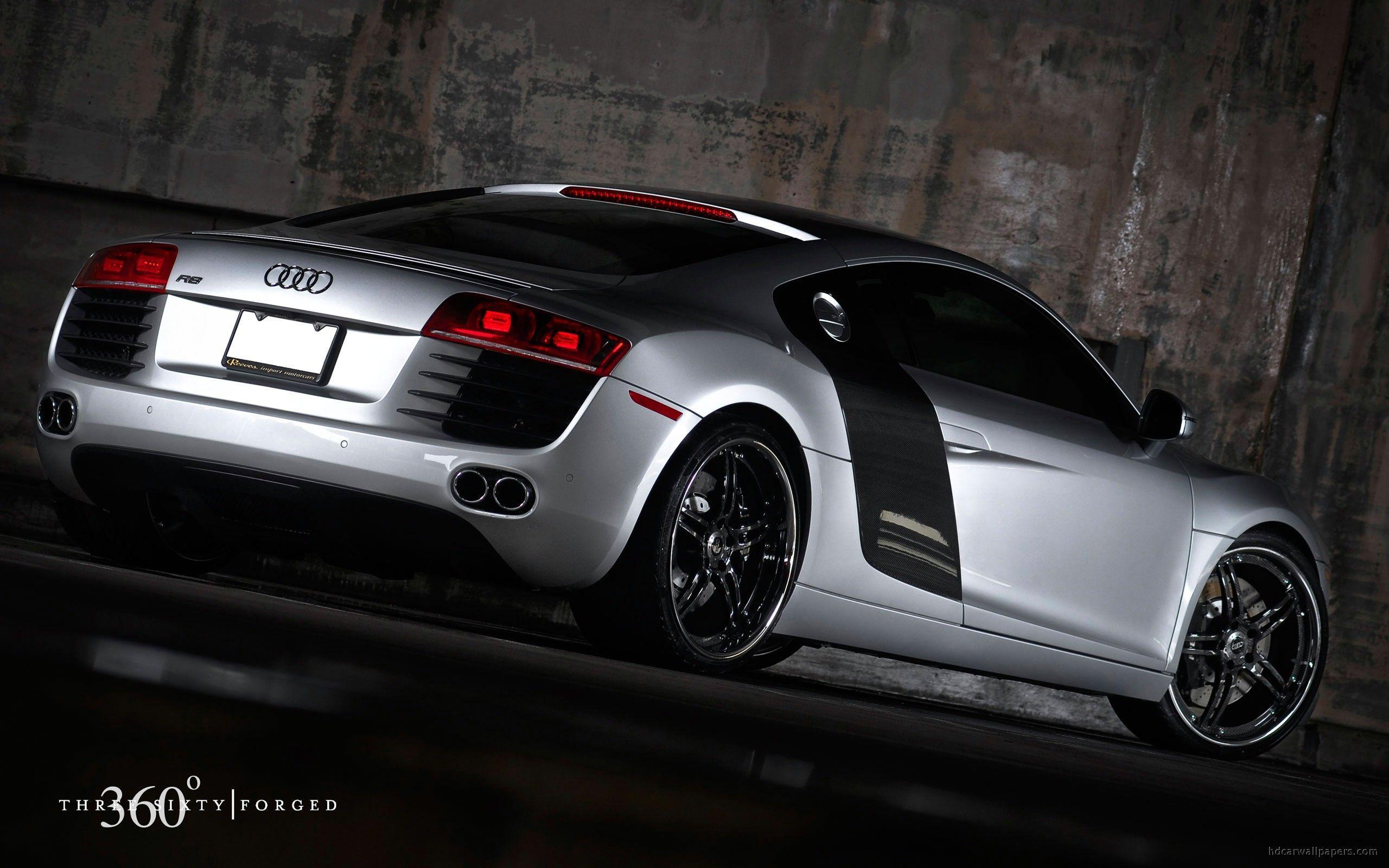 Audi R8 Rear Wallpaper. HD Car Wallpaper