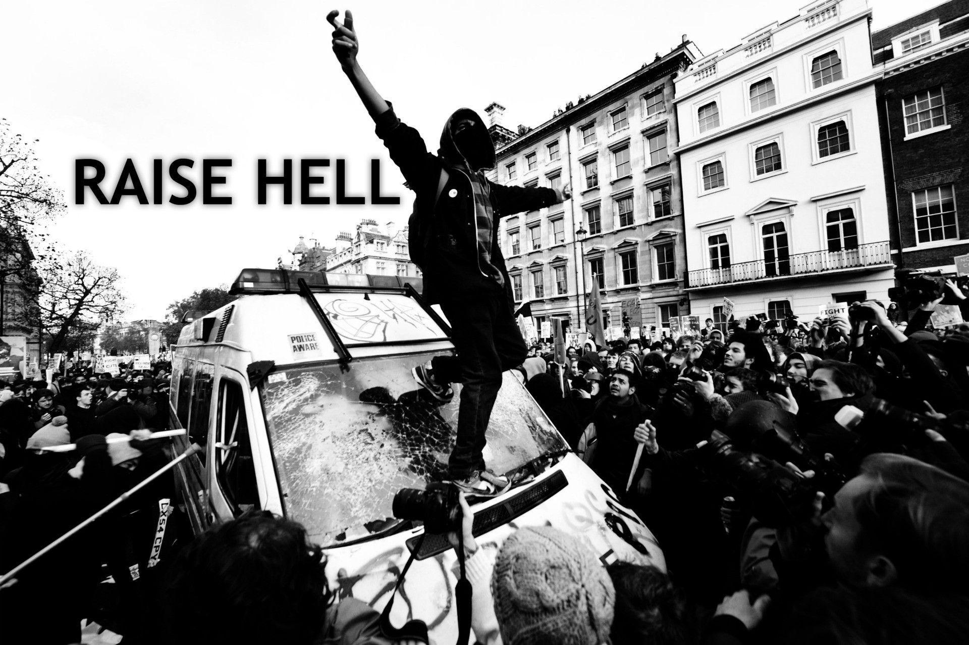 image For > Anarchist Riot Wallpaper