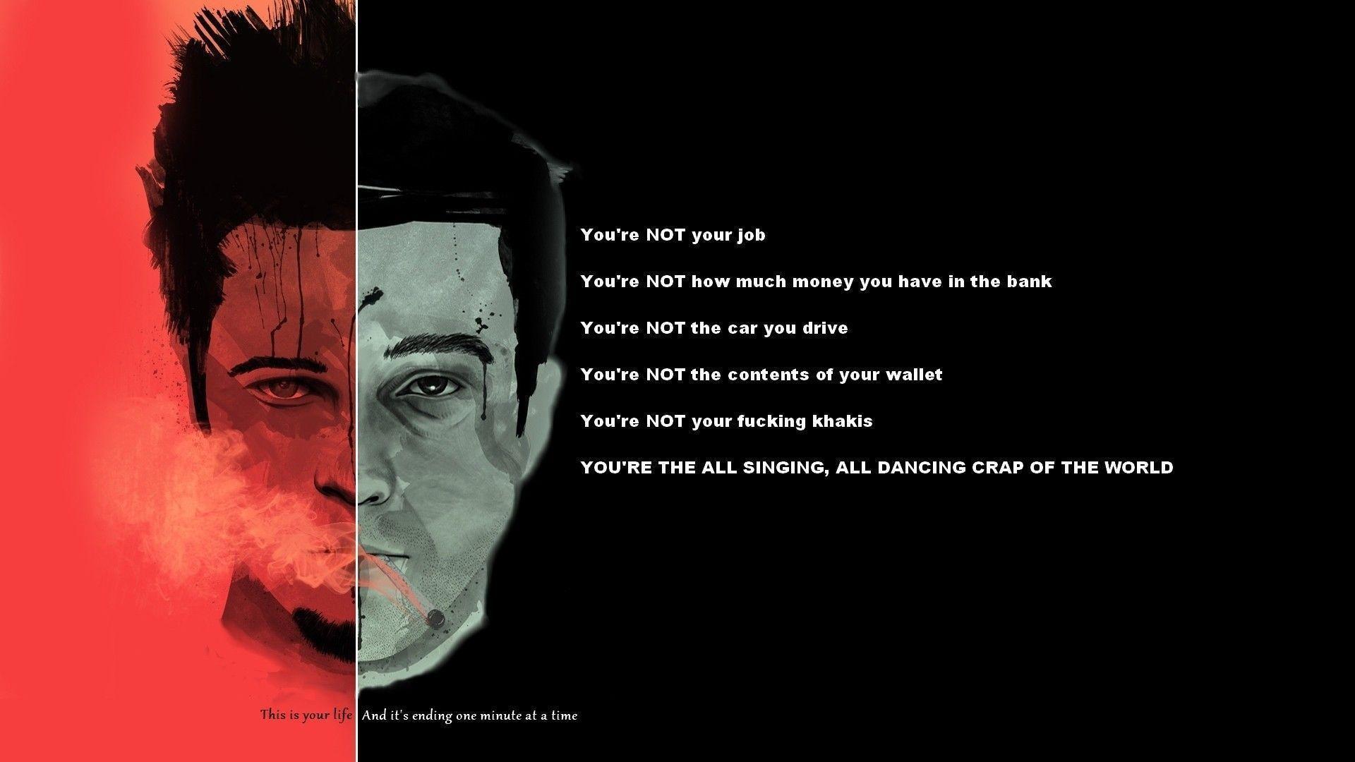 Fight Club Quotes. Quotes For Life