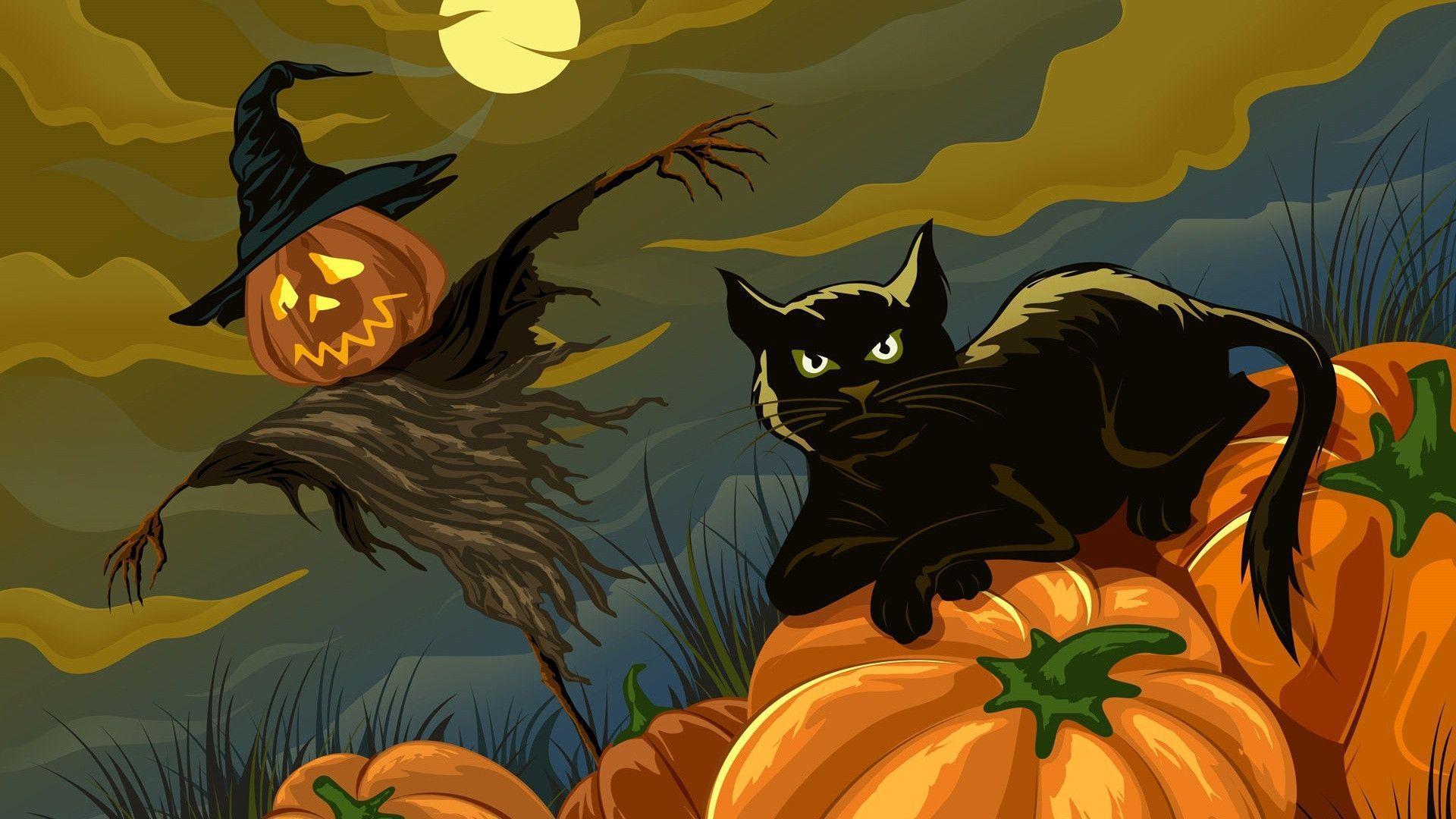 Animated Halloween Background Desktop Background. Desktop