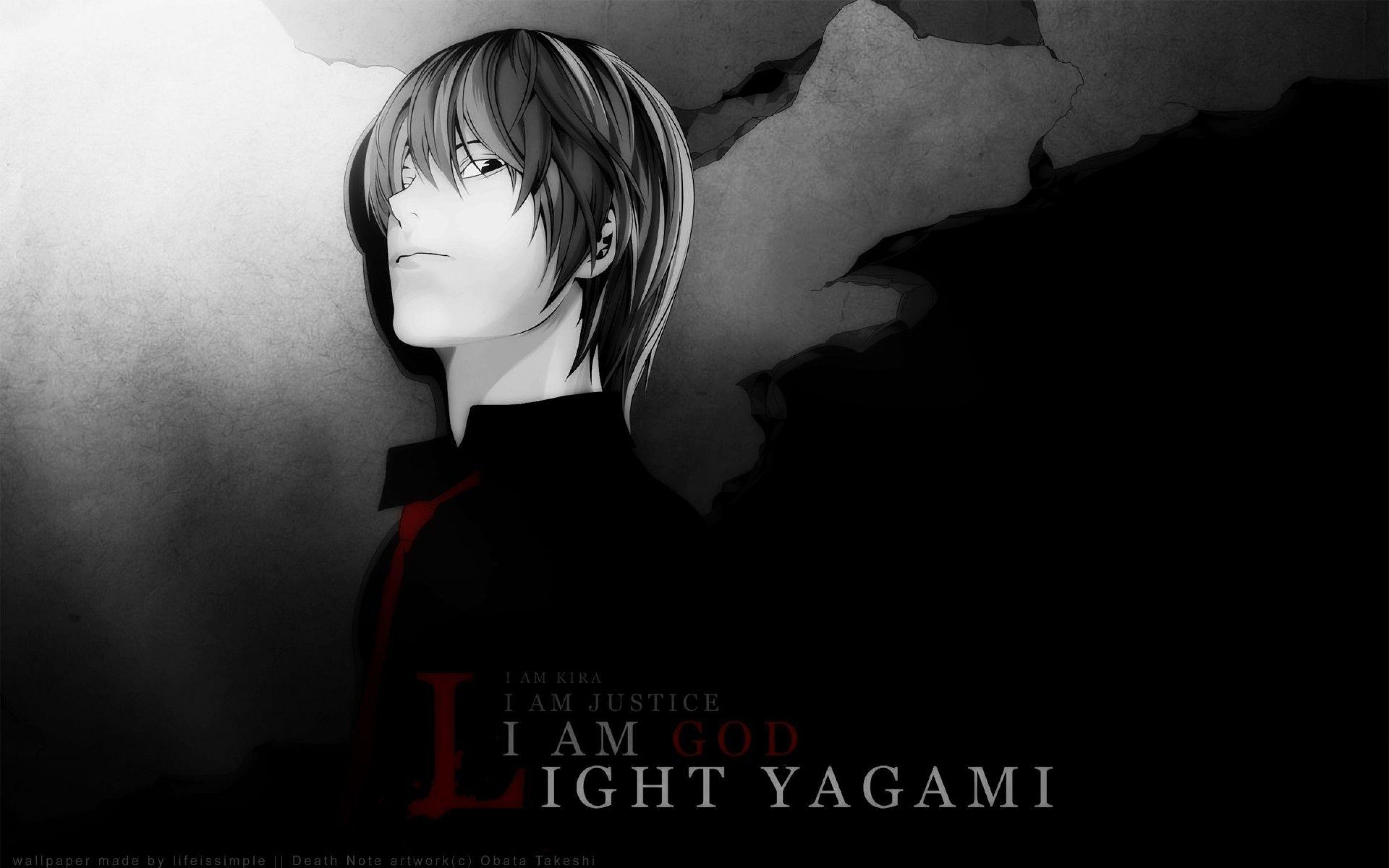 Light YAGAMI quality mobile wallpaper. wallpaper and image