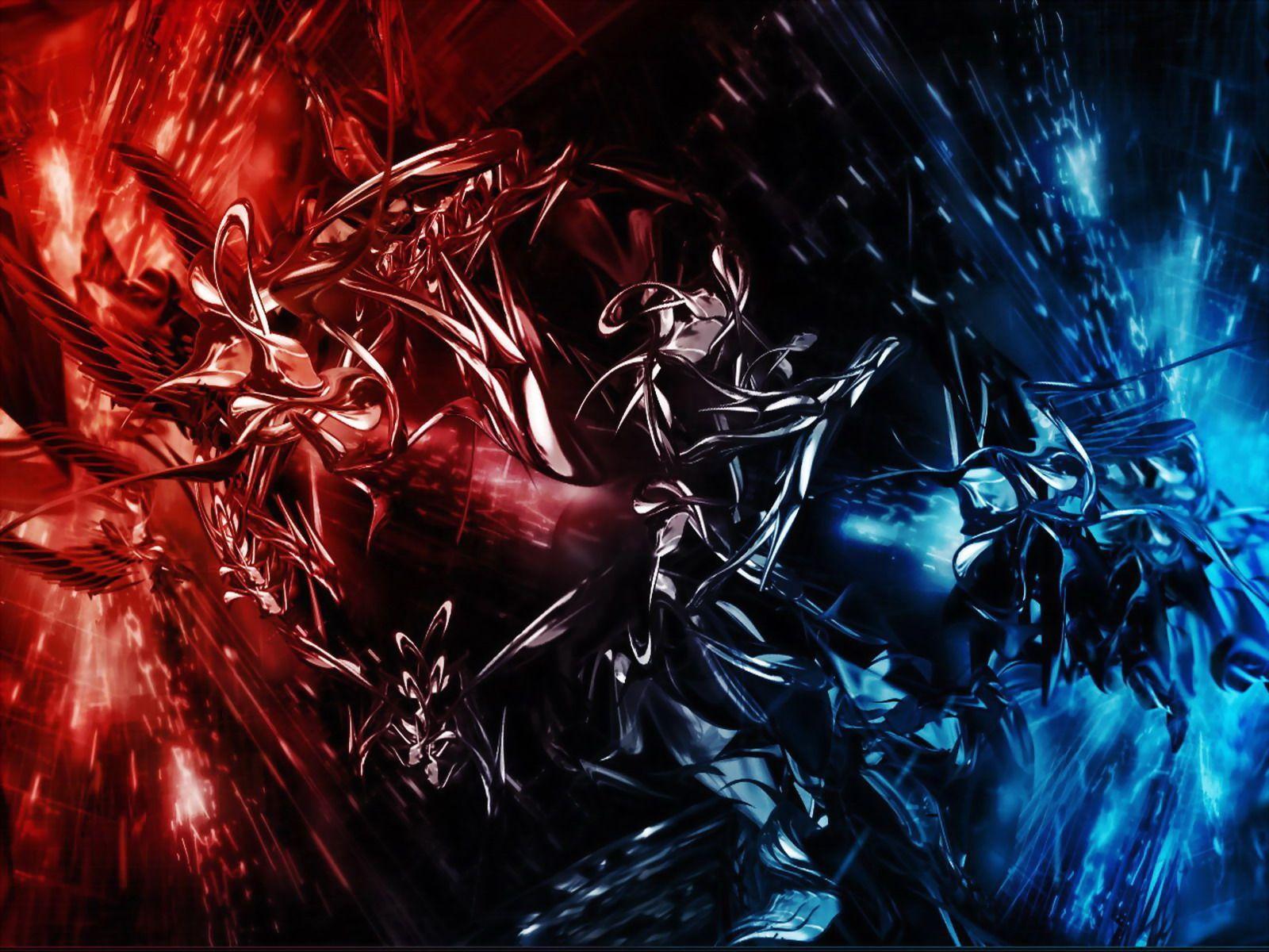 3D Wallpaper. Abstract Desktop Background
