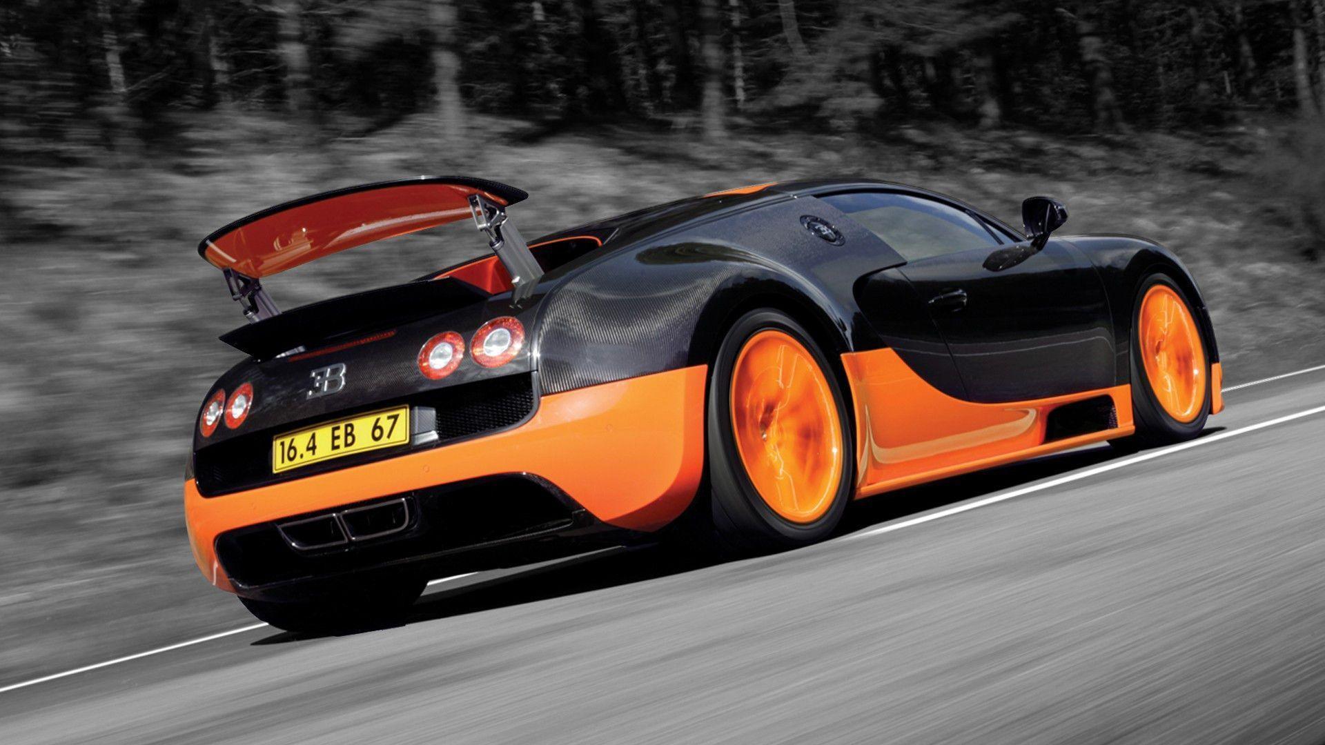 Bugatti Veyron Super Sport Car