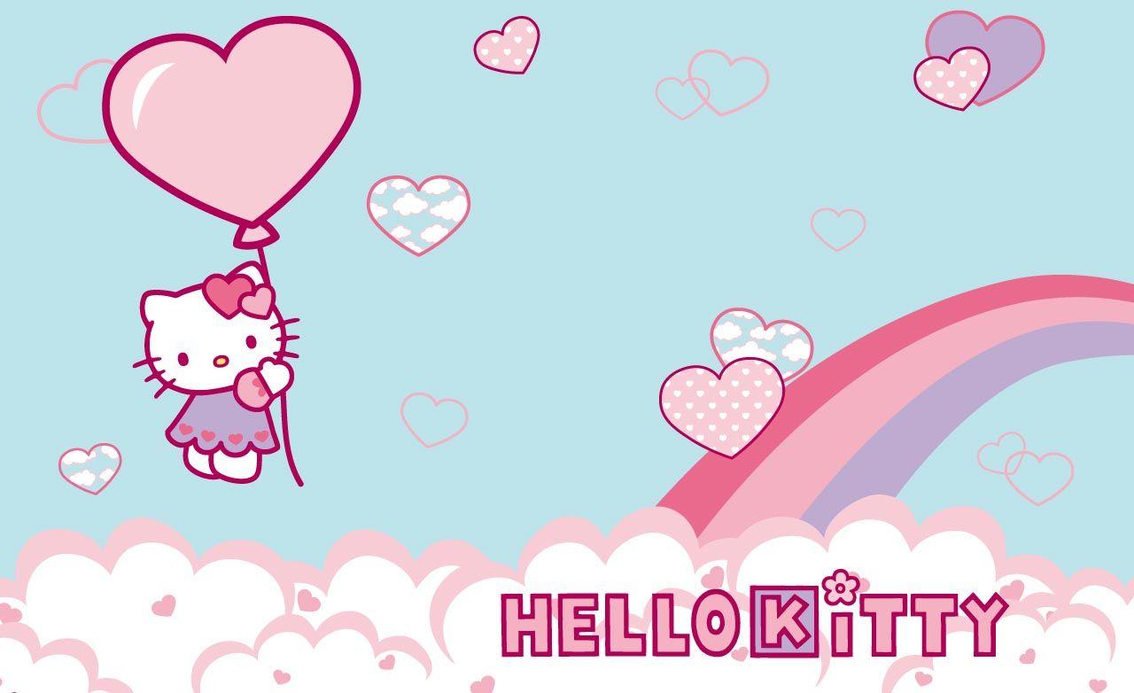 Обои на рабочий стол hello kitty