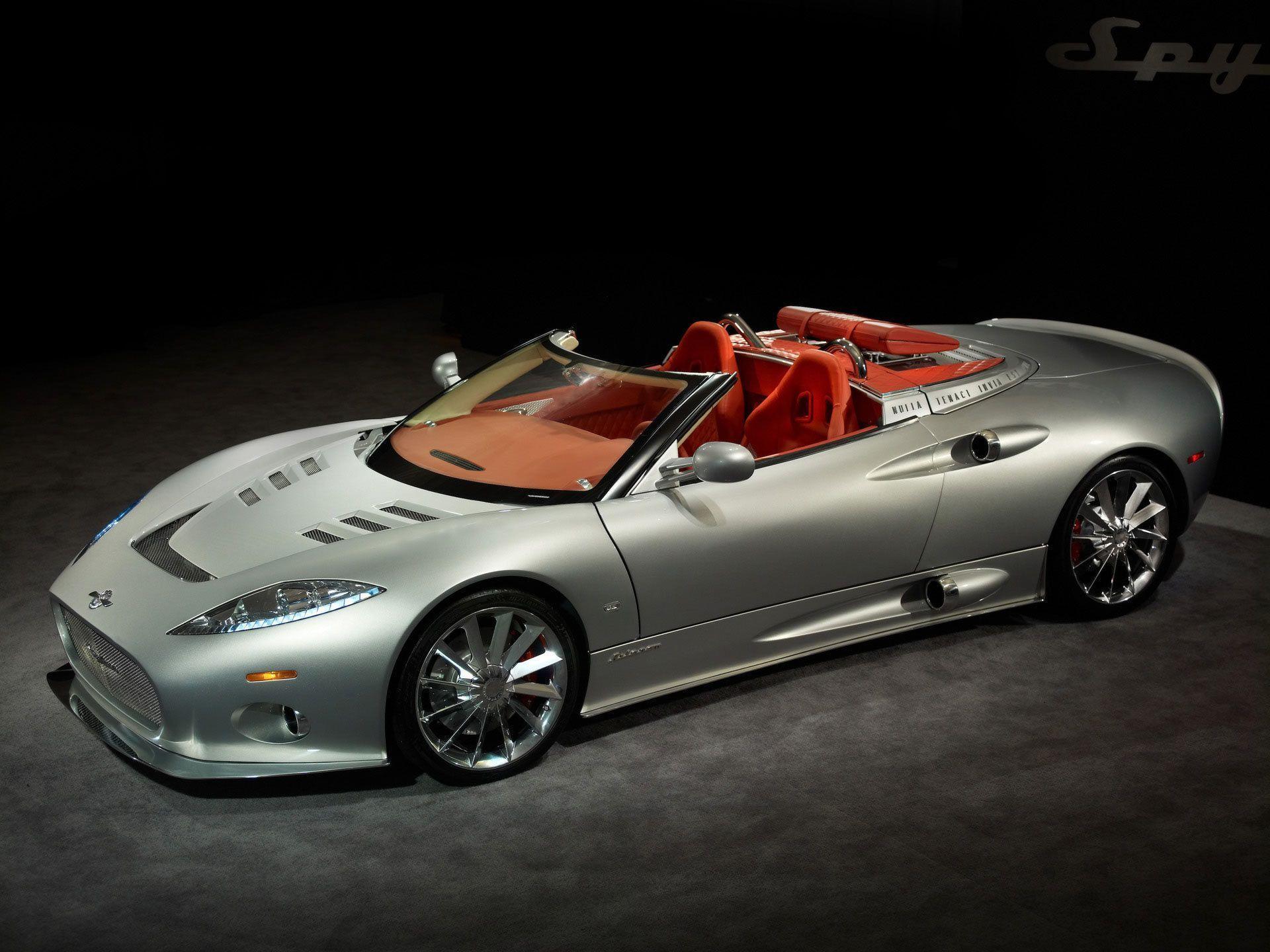 Desktop background // Motors // Cars // Spyker C8 sports car