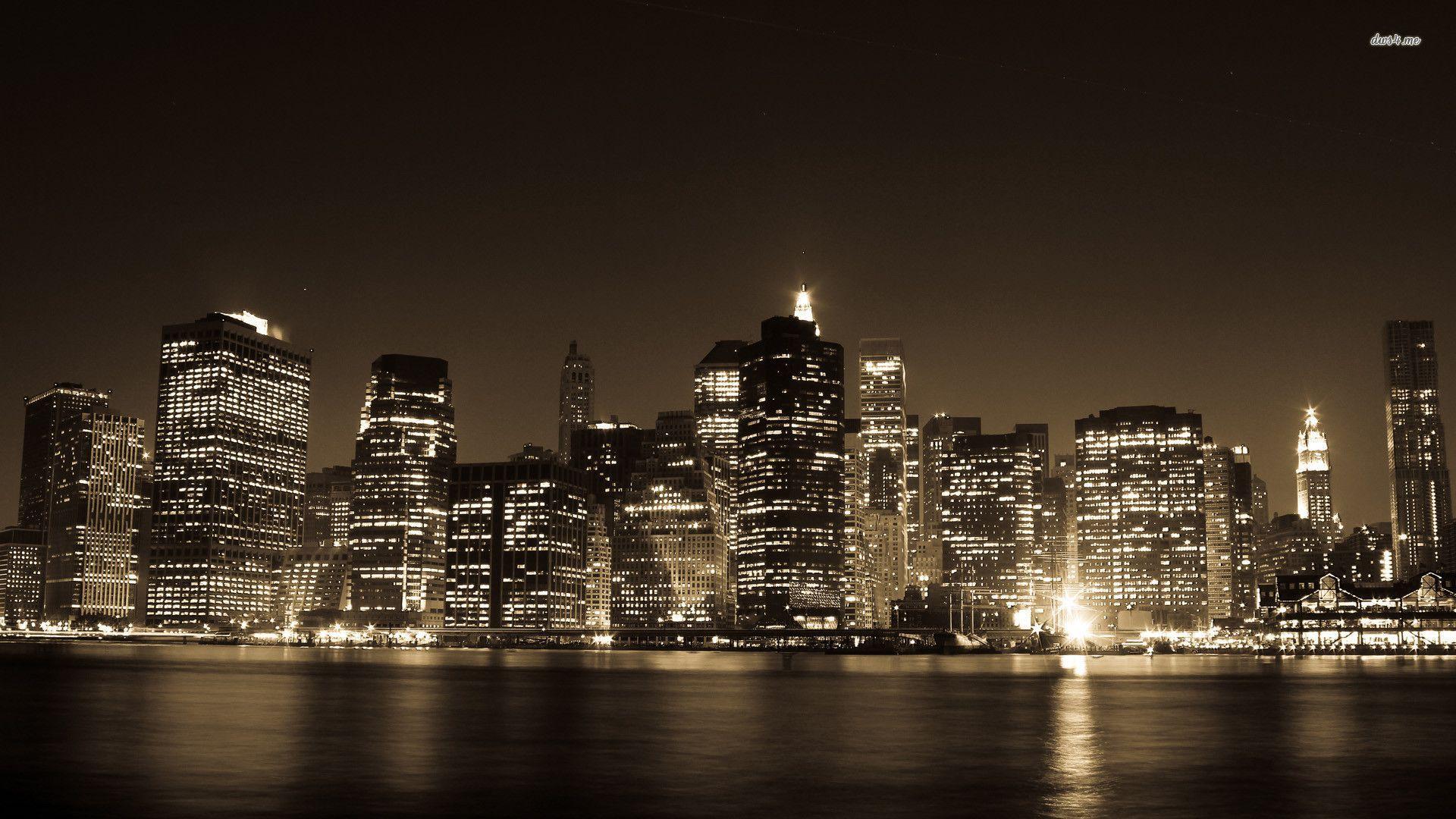 Desktop Background City Lights