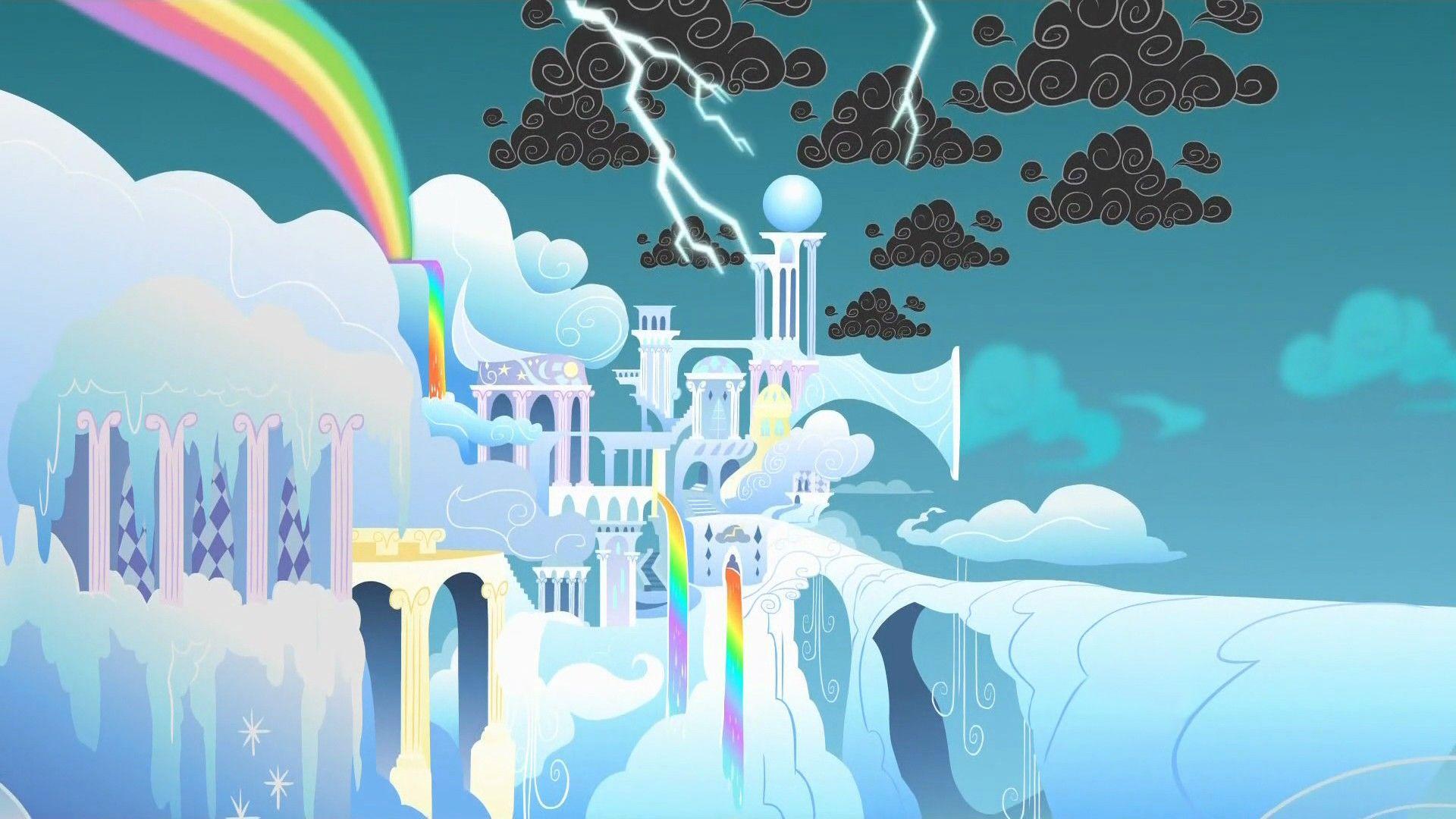 image For > My Little Pony Castle Background