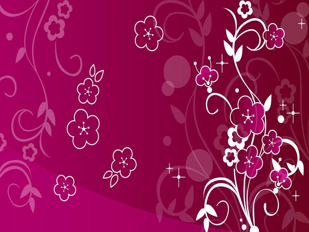 Free Flower PowerPoint Background Wallpaper Download