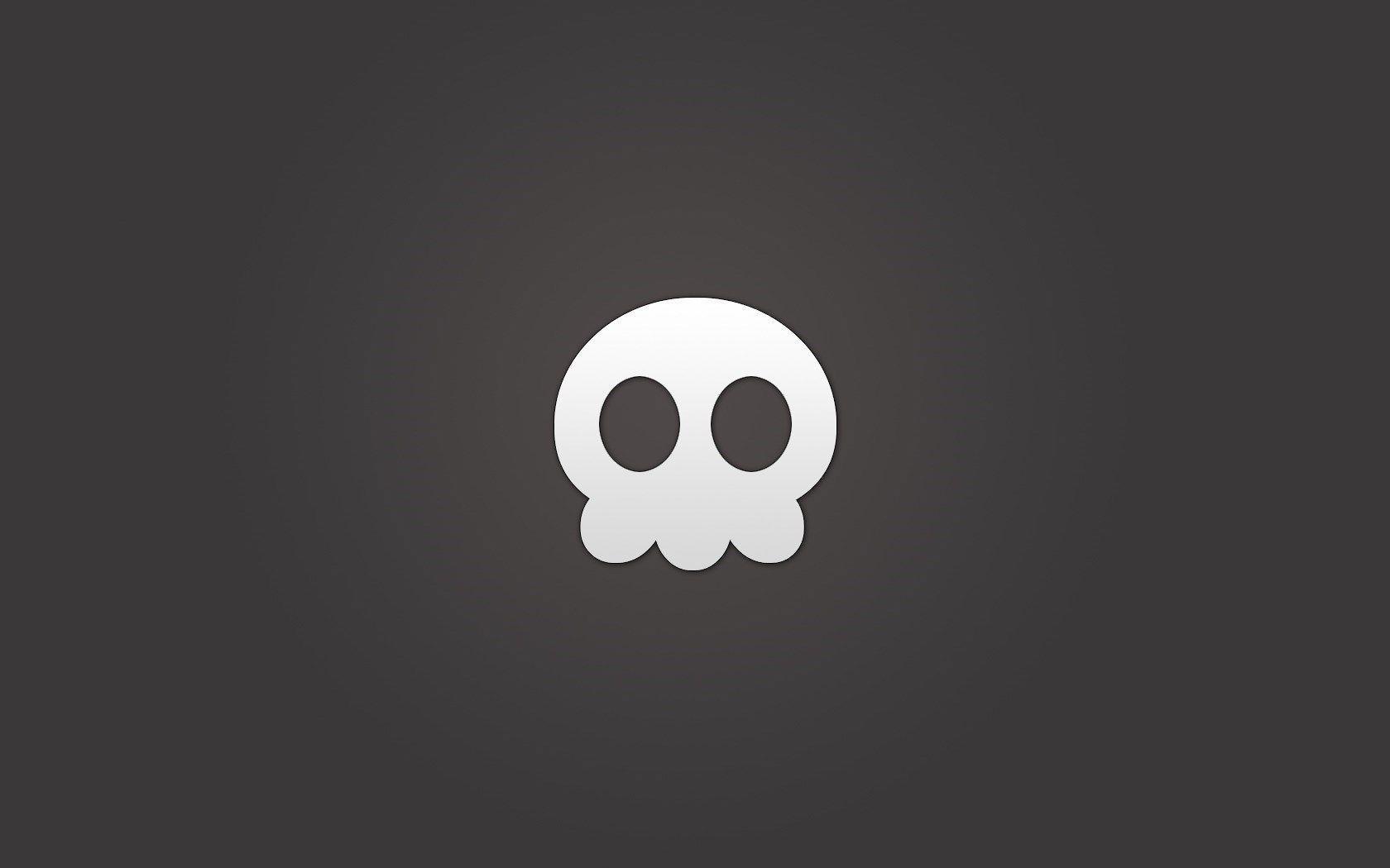 Cute Skull Minimalism Hd Wallpaper Background Uhd 2k 4k 5k 2015