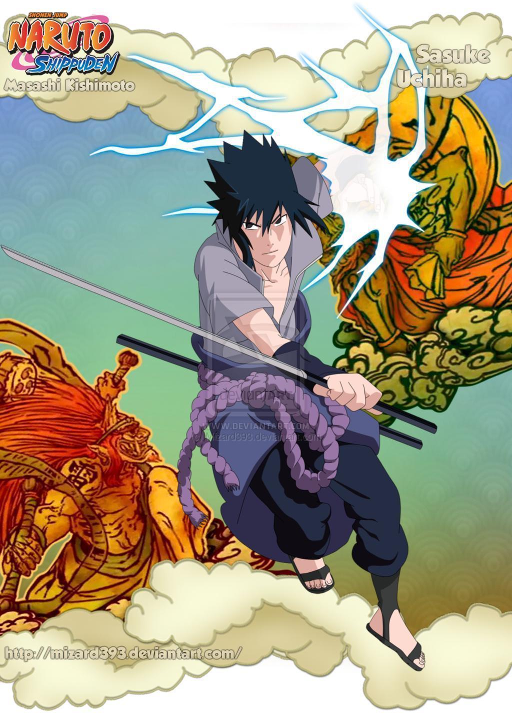 Sasuke Uchiha Taka Wallpaper