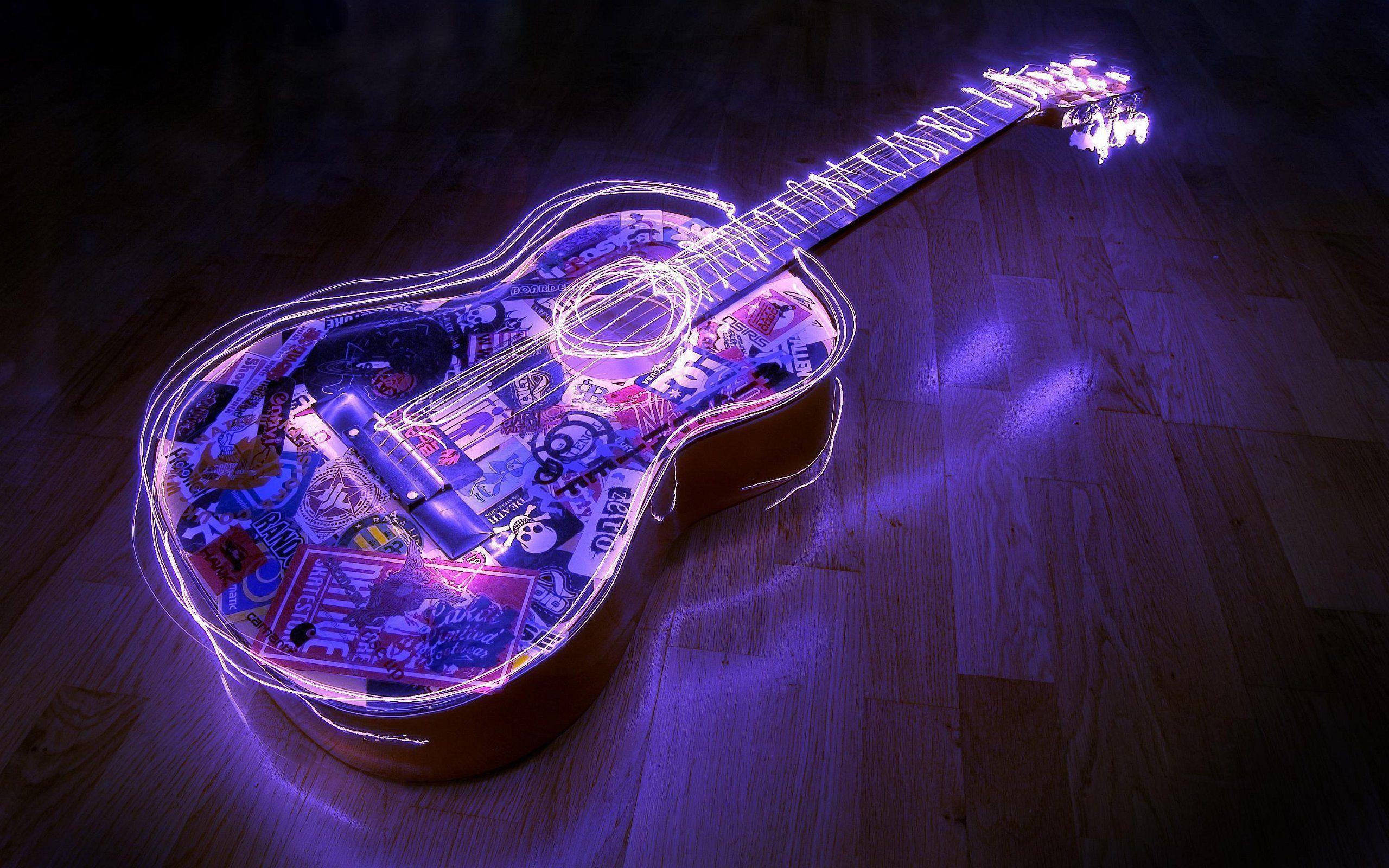 Cool Neon Purple Background