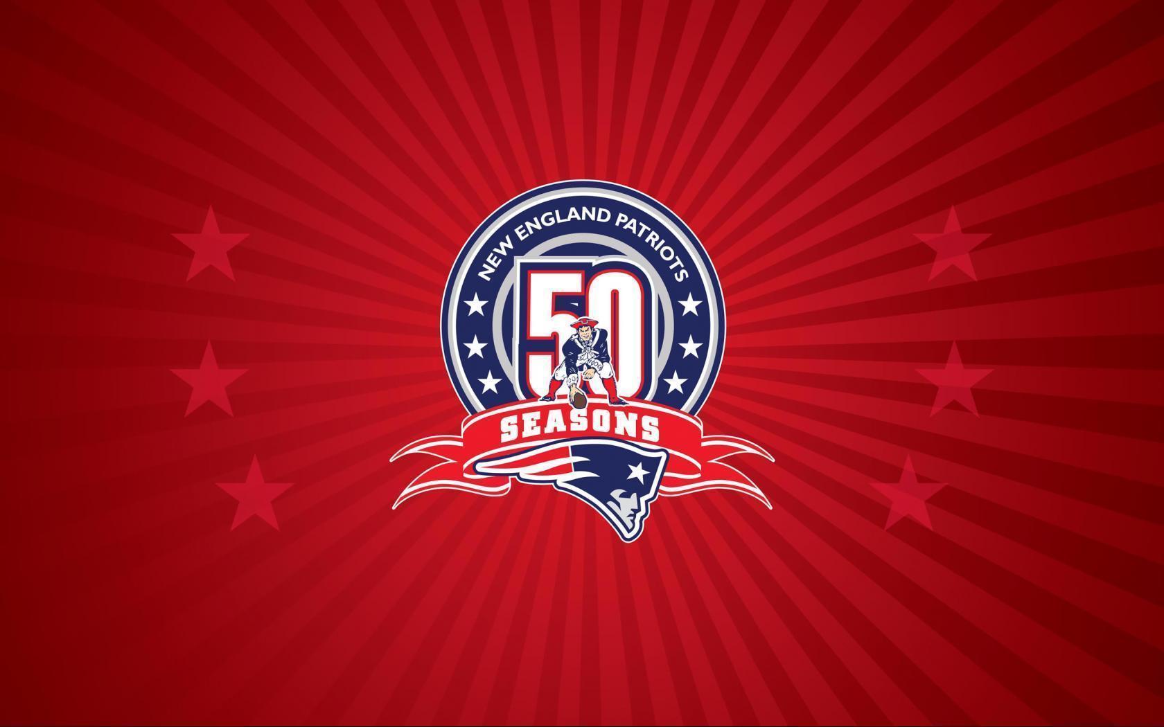 Patriots 50th Anniversary Wallpaper 1680x1050 For 19 Inch Widescreen#