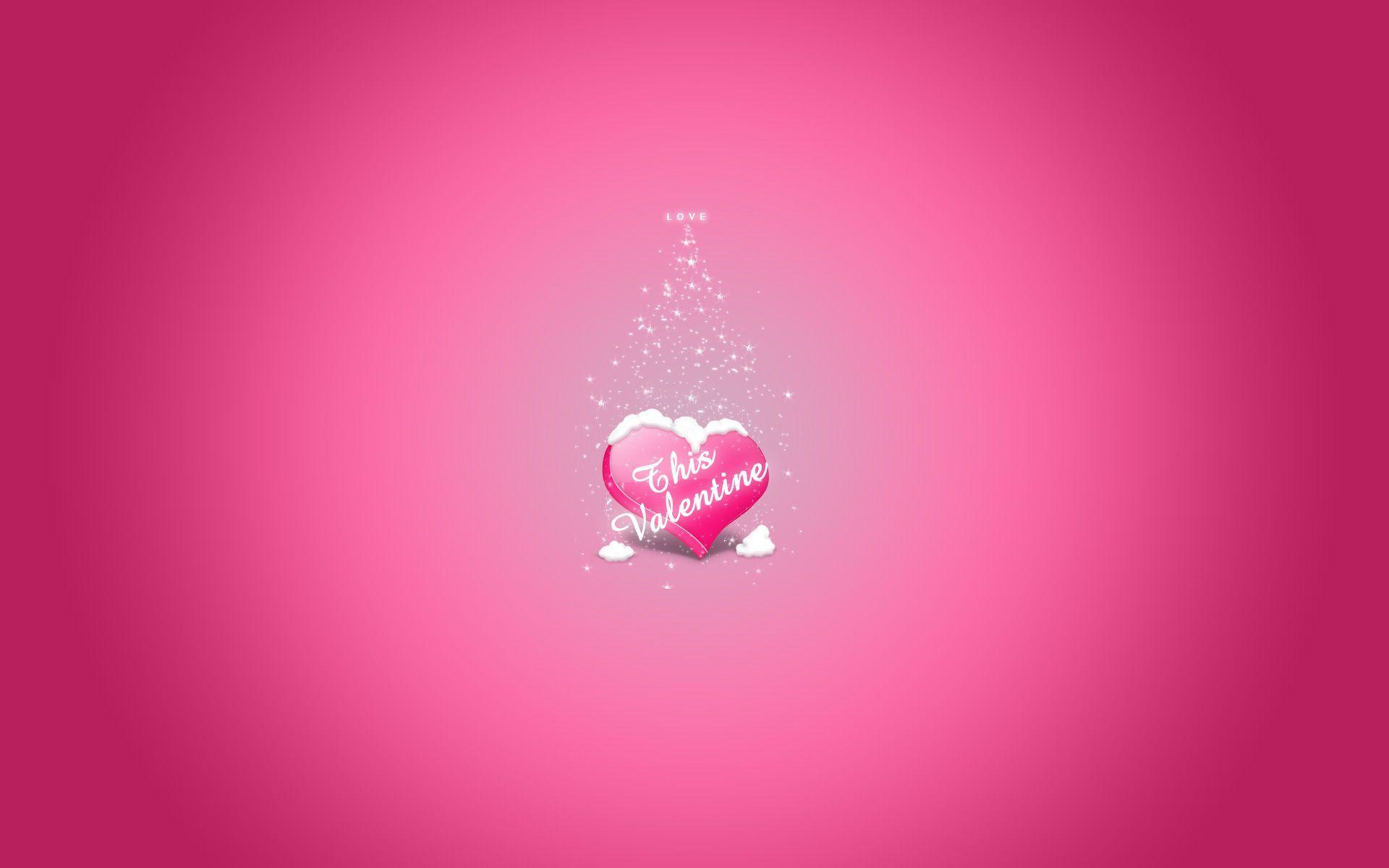Wallpaper For > Love Pink Background For Desktop