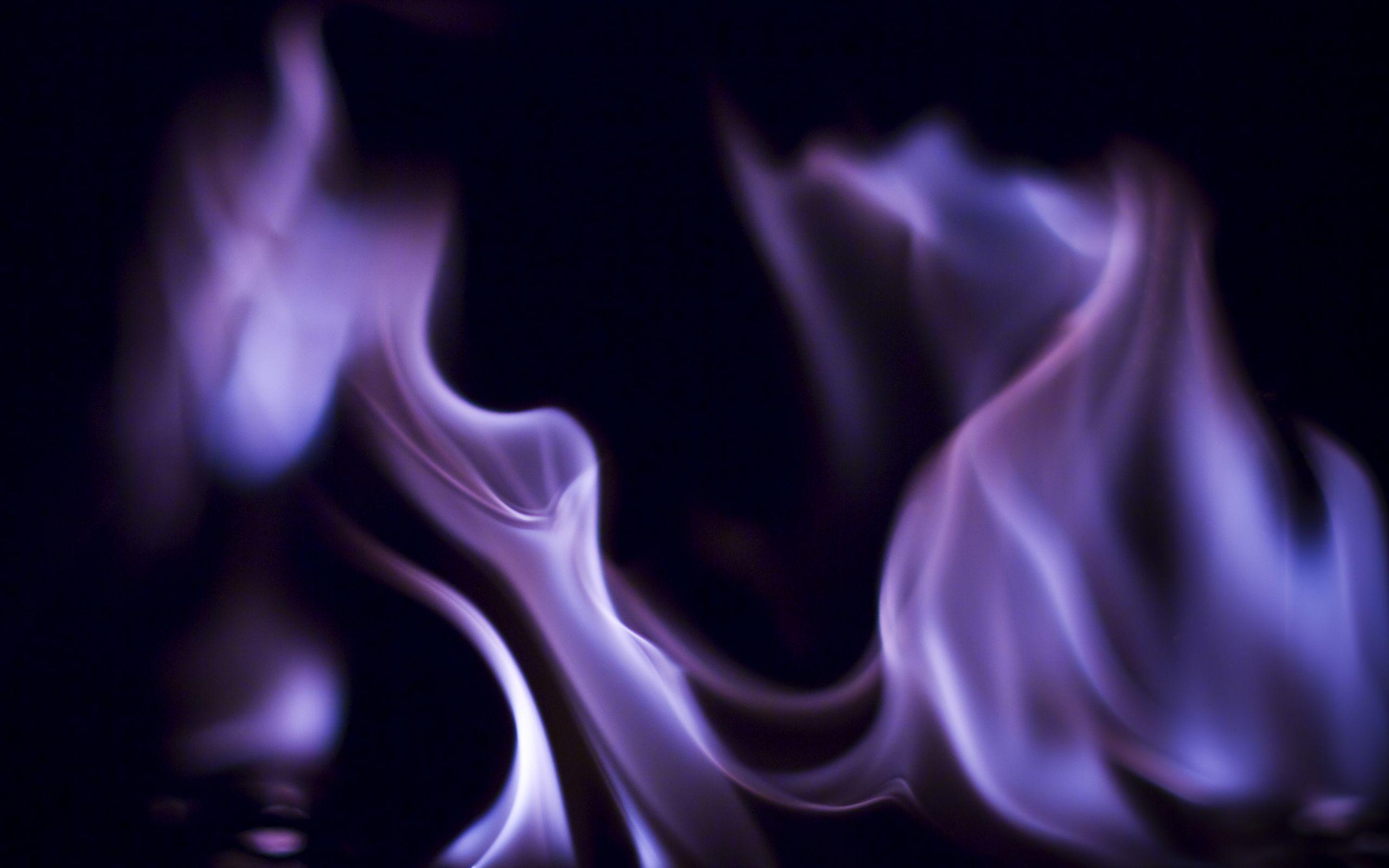 Pix For > Purple Flames Background