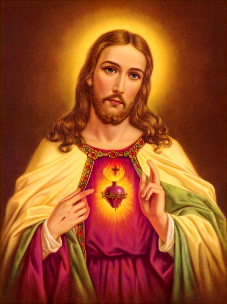 Pix For > Sacred Heart Of Jesus Desktop Wallpapers