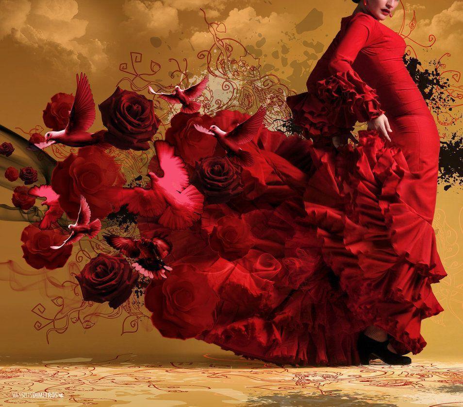image For > Flamenco Dance Wallpaper