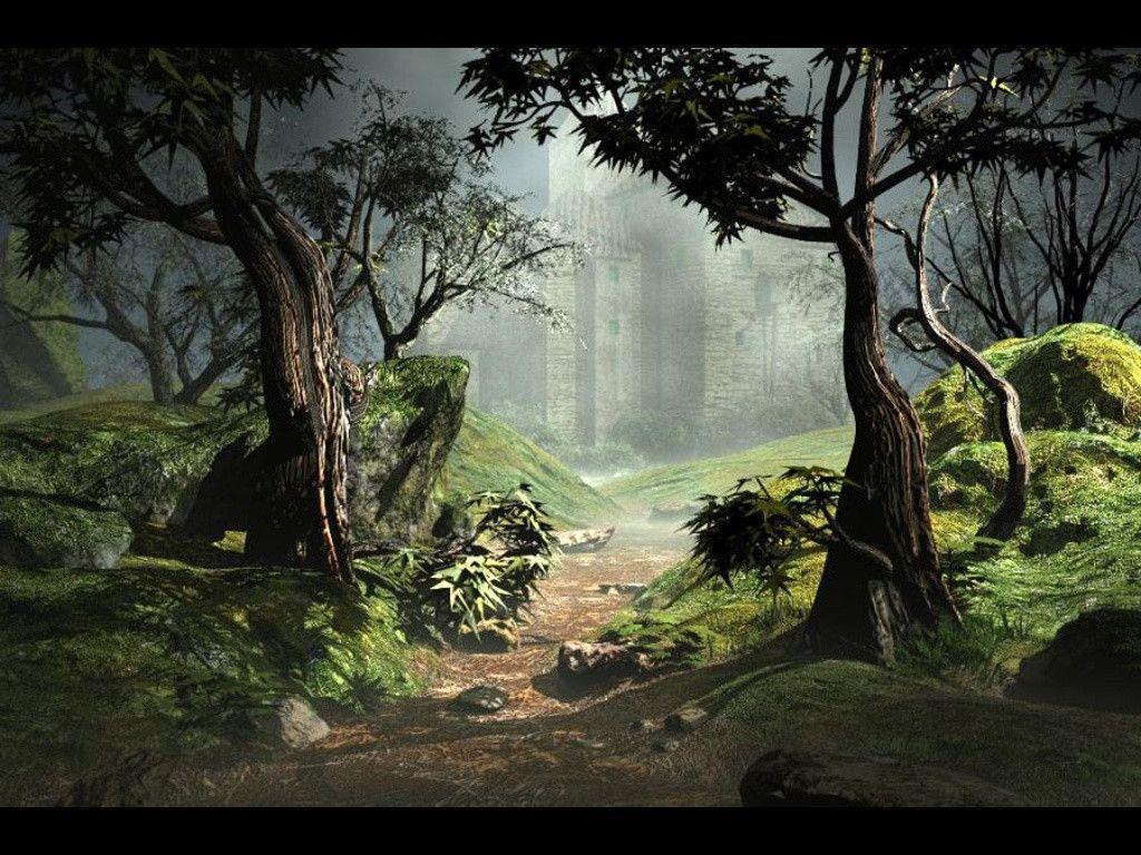 Fantasy Forest HD Wallpaper