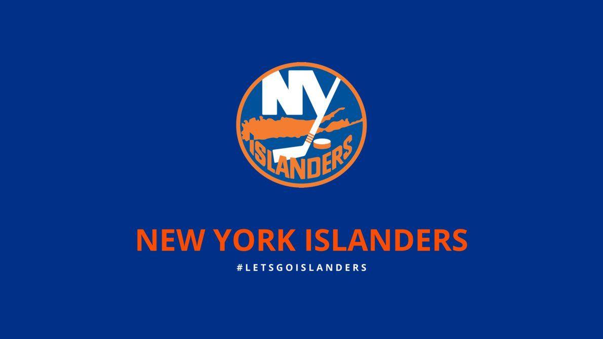 Minimalist New York Islanders wallpaper