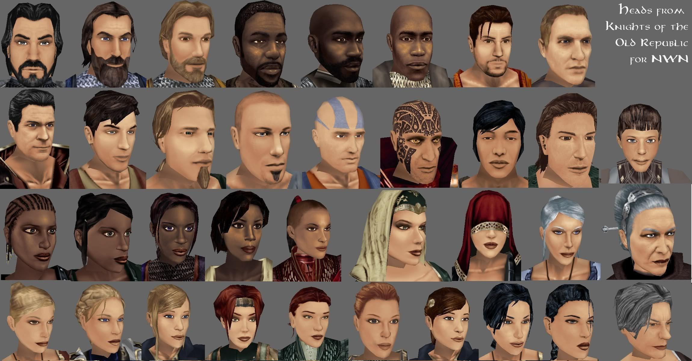 kotor 2 heads picture, image