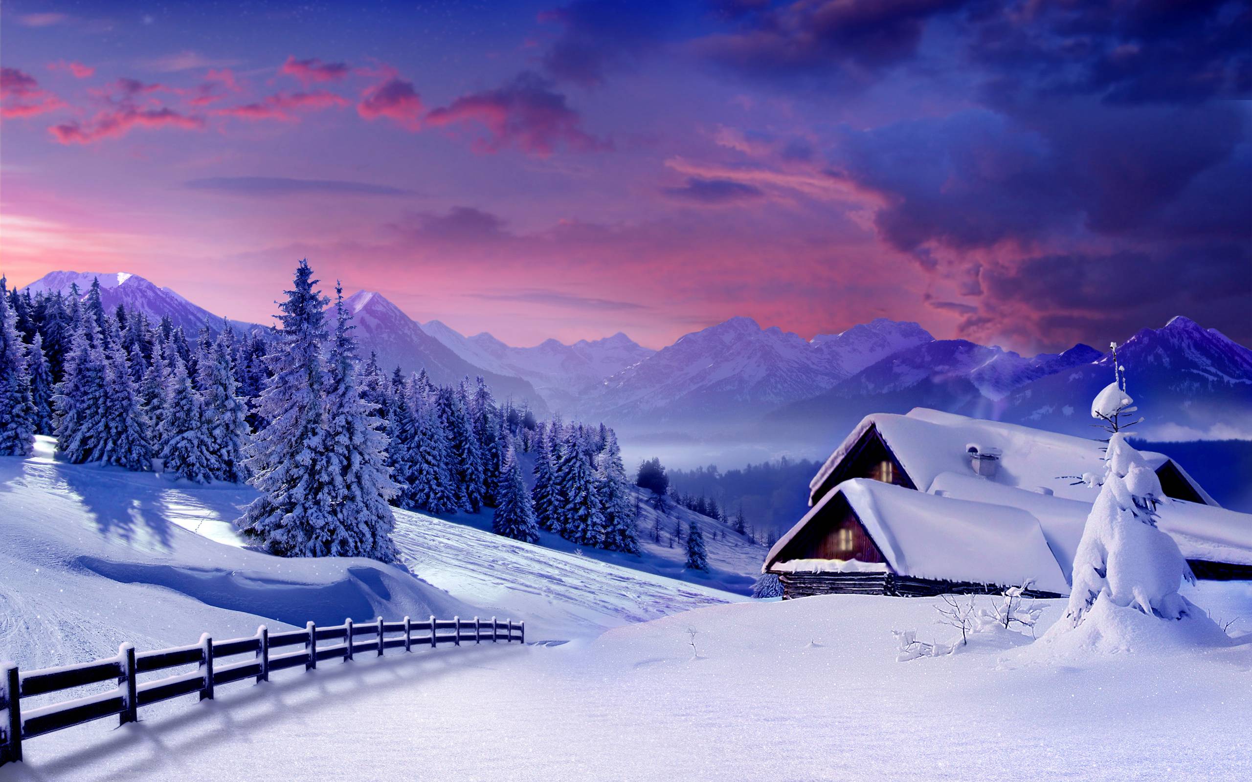 free nature wallpapers winter