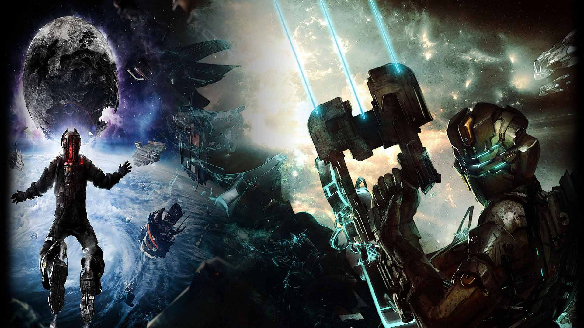 red dead space wallpaper
