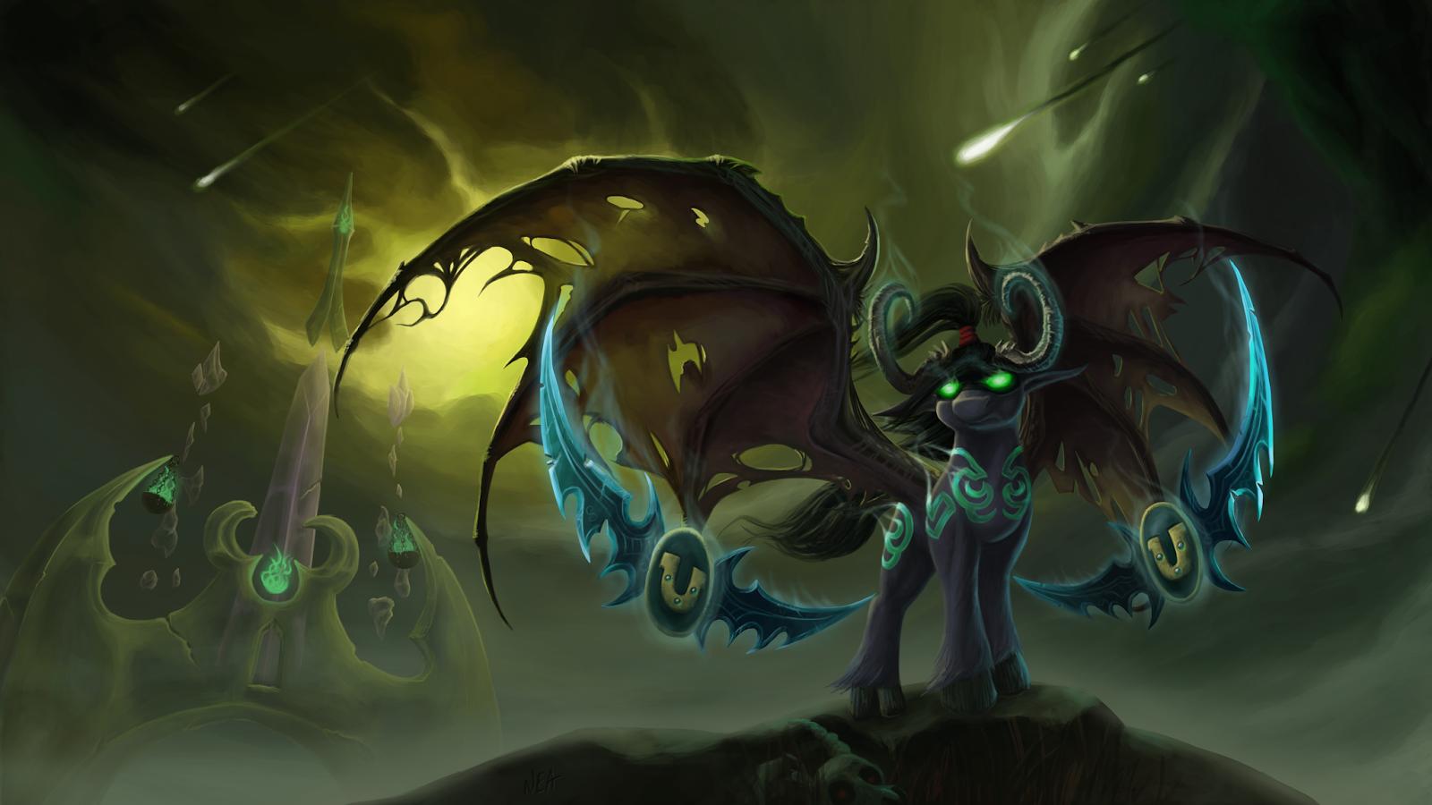 image For > Illidan Stormrage Warcraft 3