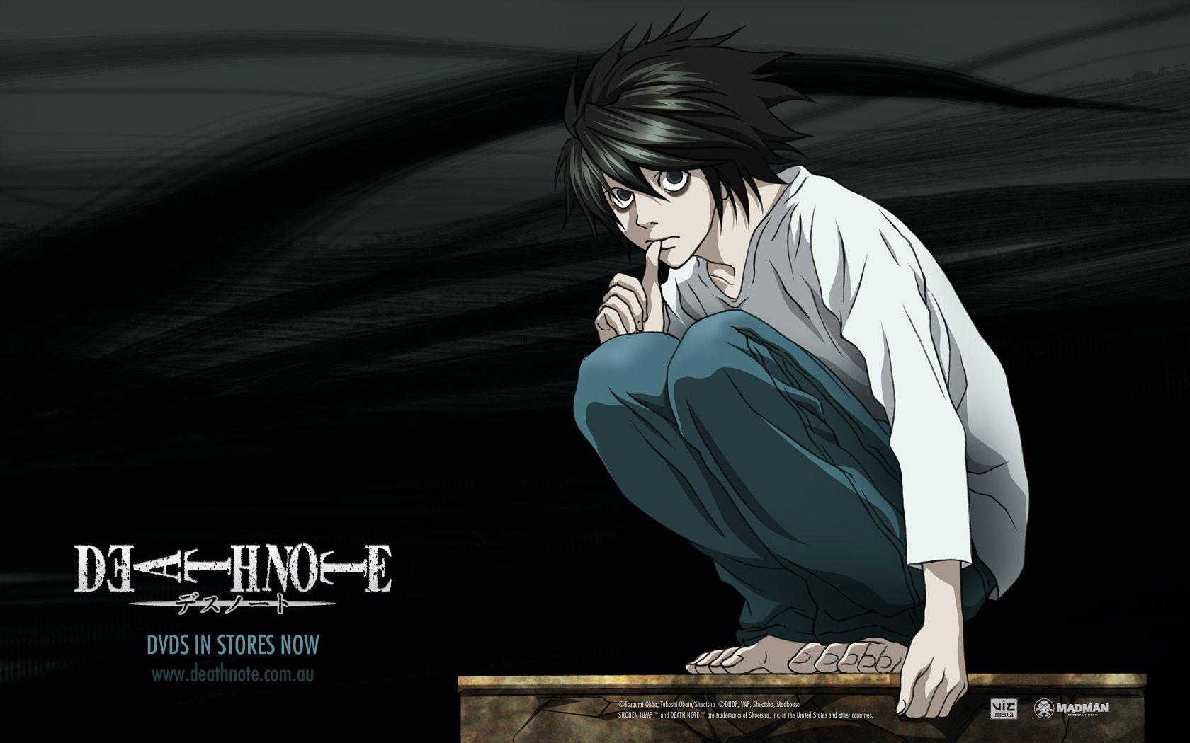 459954 Lawliet Lawsford, anime, Death Note - Rare Gallery HD Wallpapers