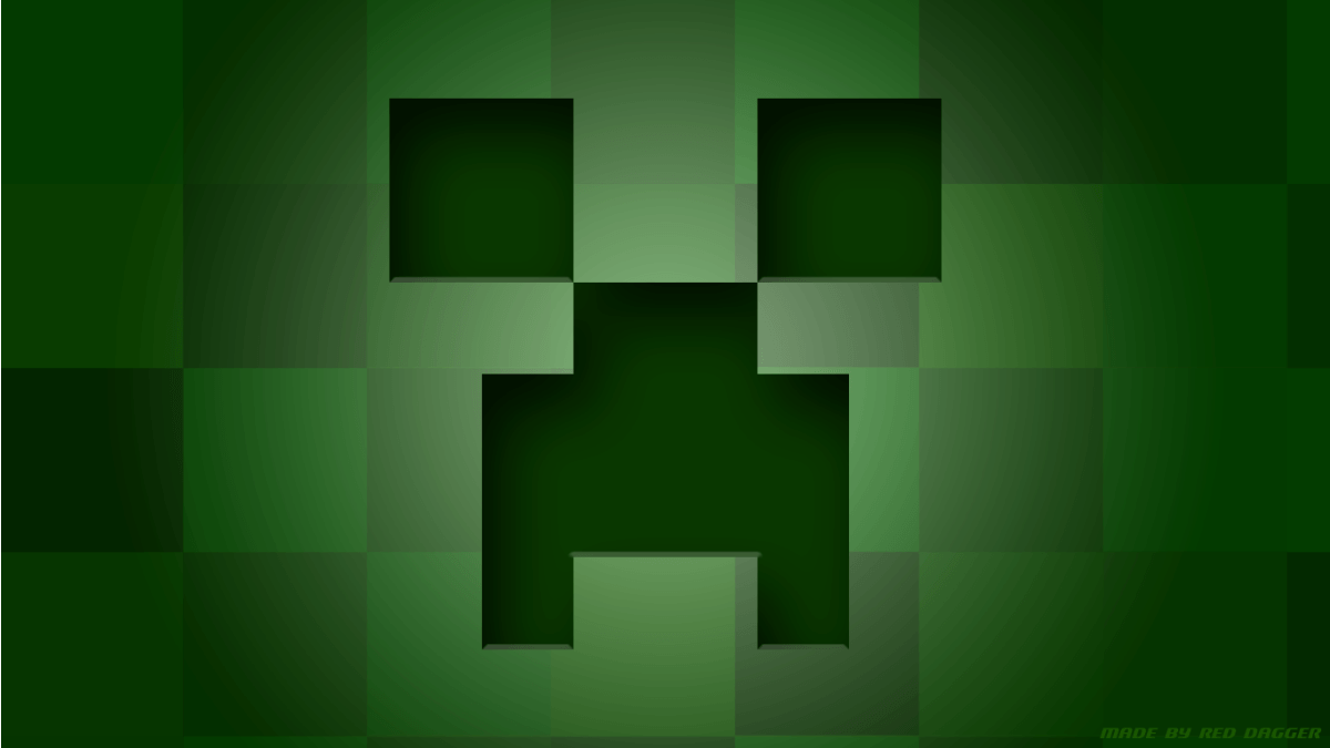 Creeper Face Wallpaper