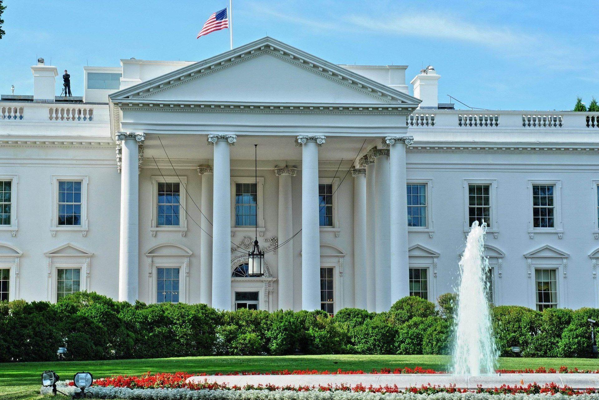 white house in washington HD photo