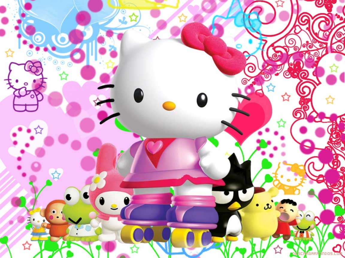 All Friends Hello Kitty Wallpaper