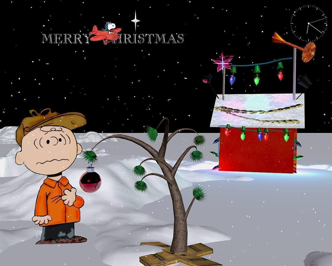 Charlie Brown Christmas Background 20388 HD Desktop Background
