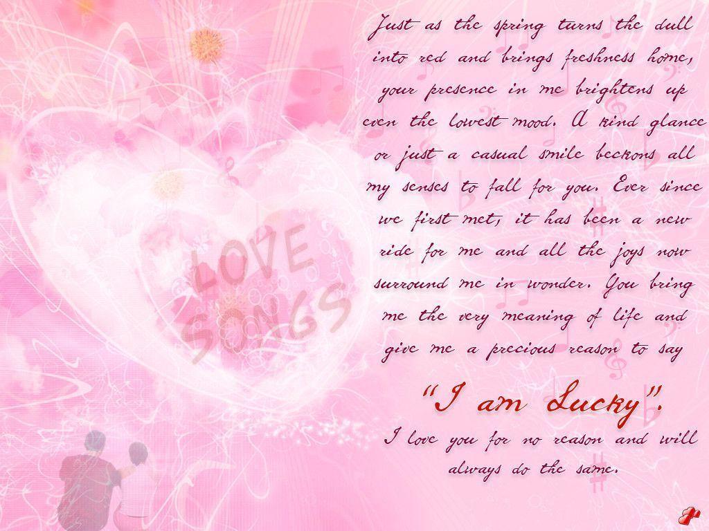 Love Desktop Background, Valentine Love Song Desktop Wallpaper