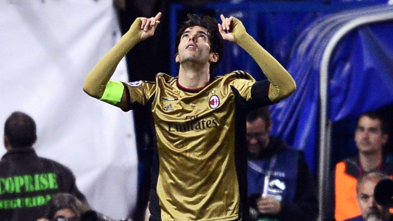 031114 Soccer AC Milan Kaka TV