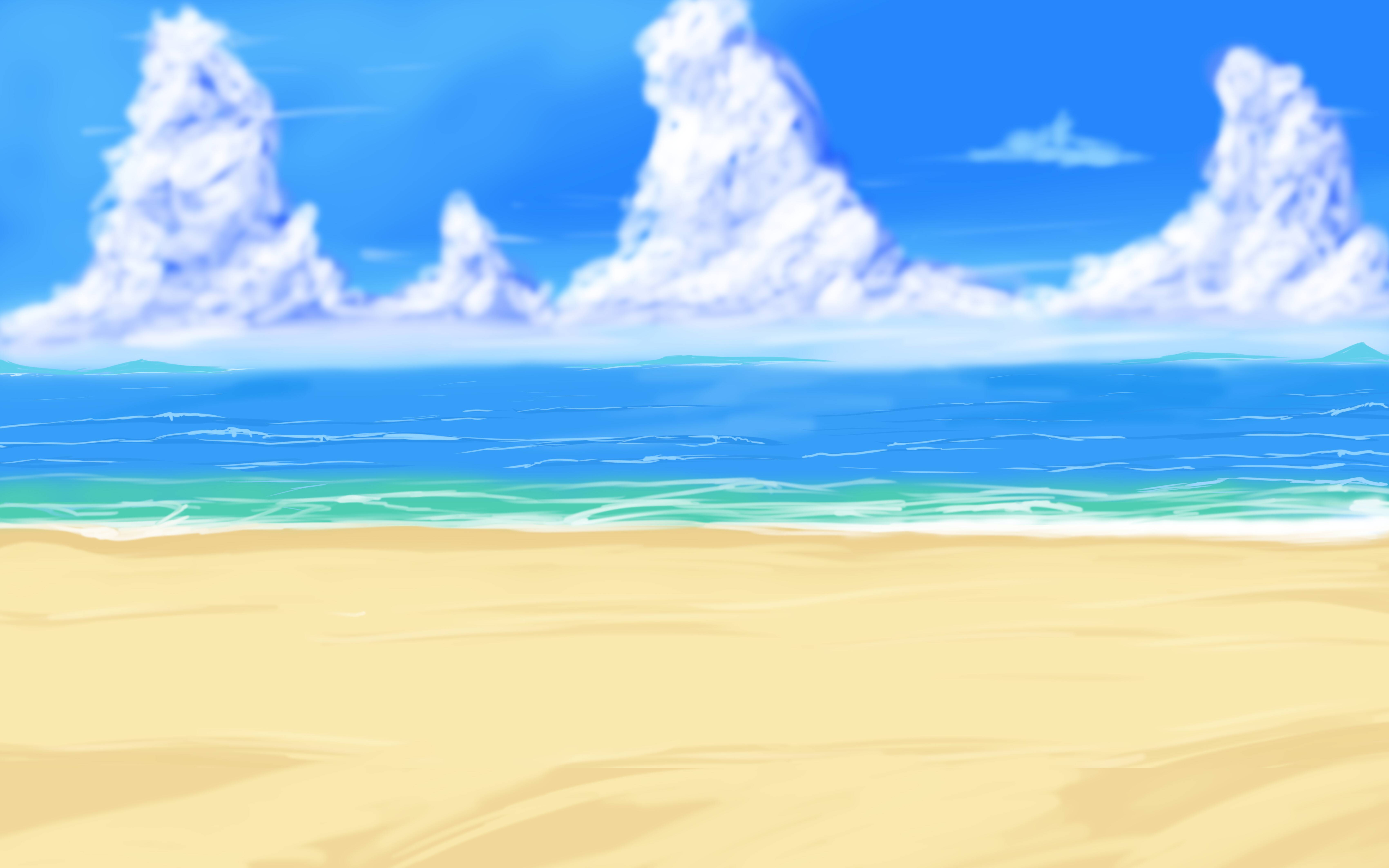Sun Anime Background