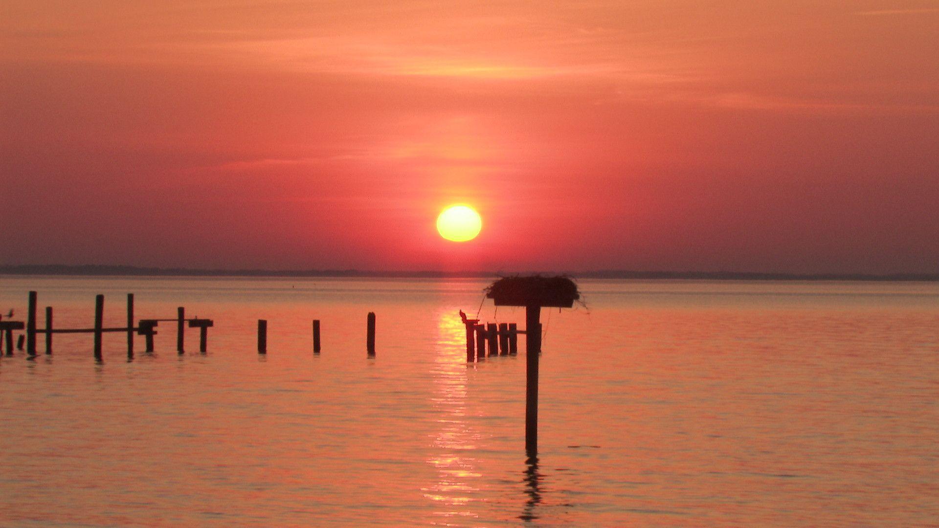 April Sunrise: Chesapeake Bay