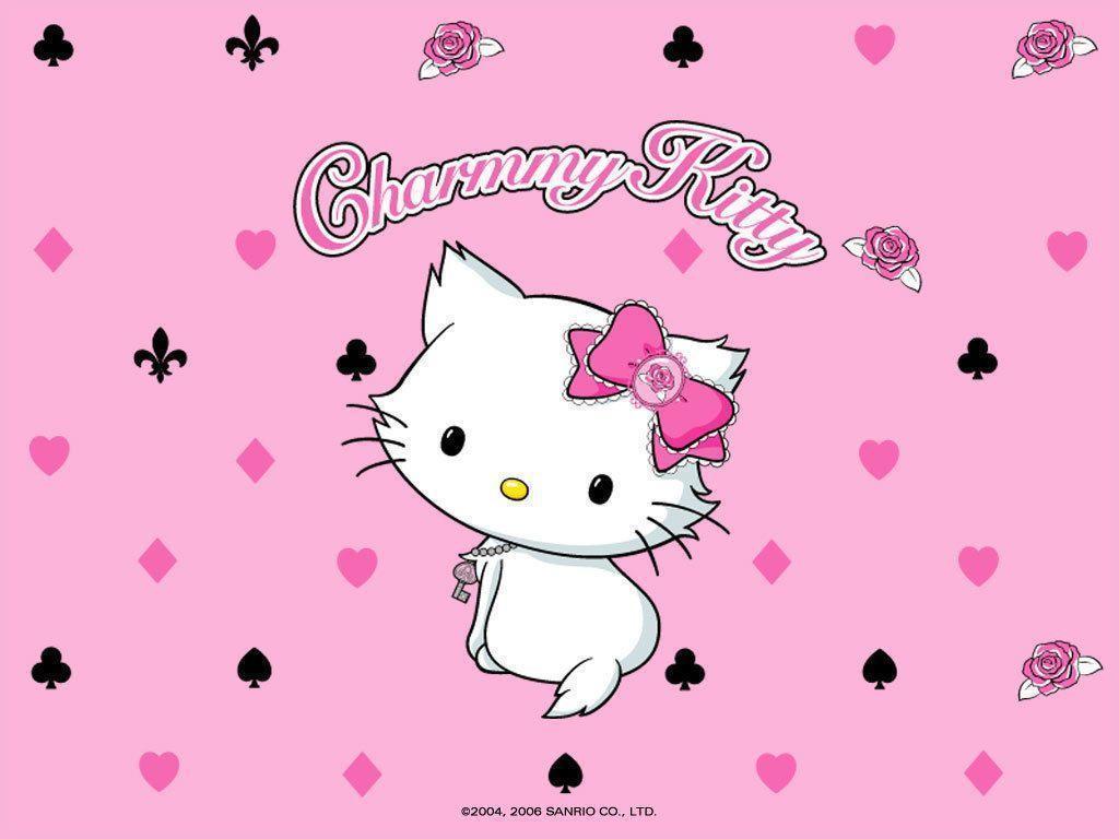 charmmy wallpaper :) Kitty Wallpaper