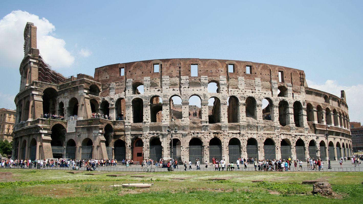 The colosseum rome HD wallpaper Stock Free Image